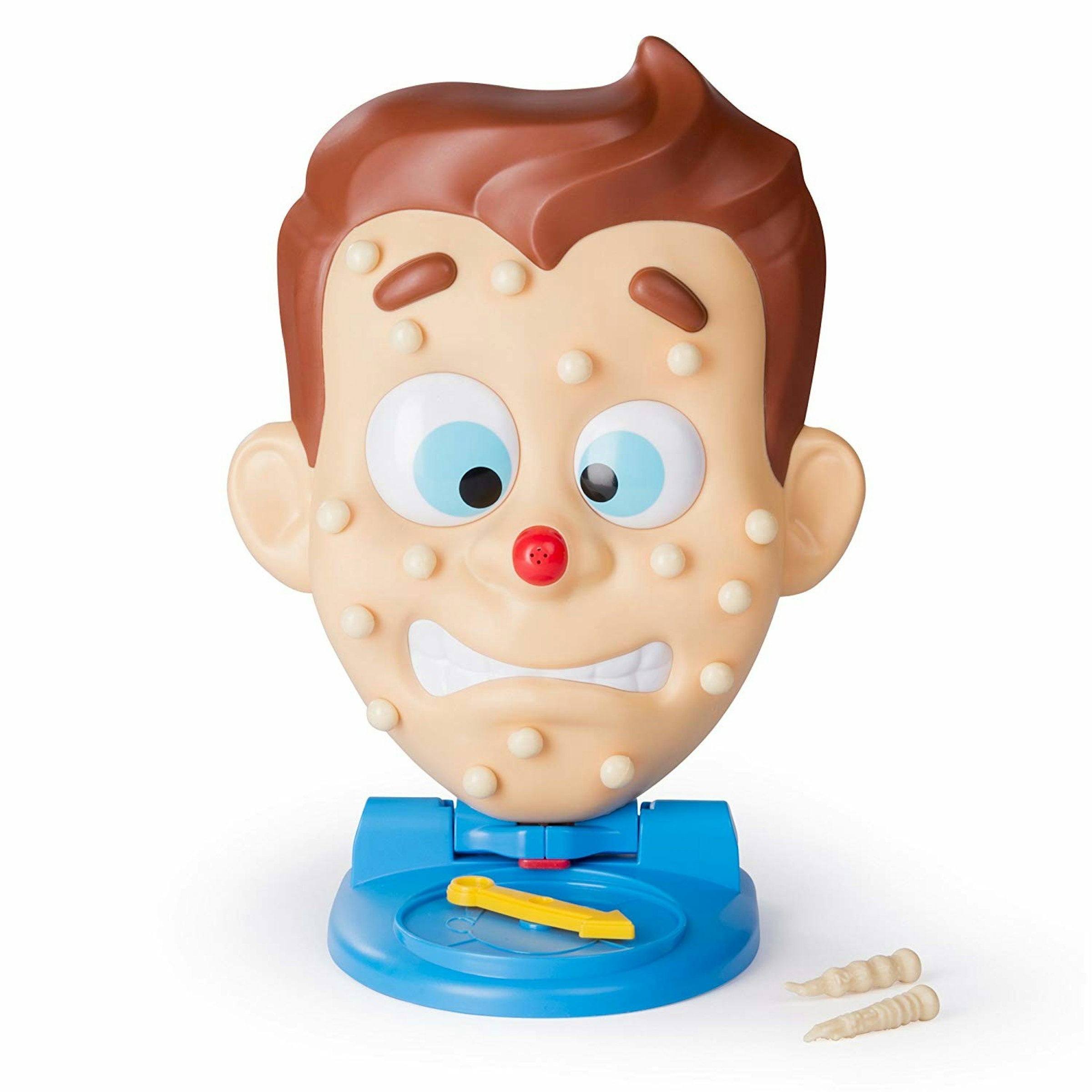 Dr. Pimple Popper Pimple Pete Game, , Smyths, , Game, Toy, Pustule, , Spin Master, , juego de mesa explotar granos, Cartoon, Nose, Toy, Animation, Child, Smile, Action figure