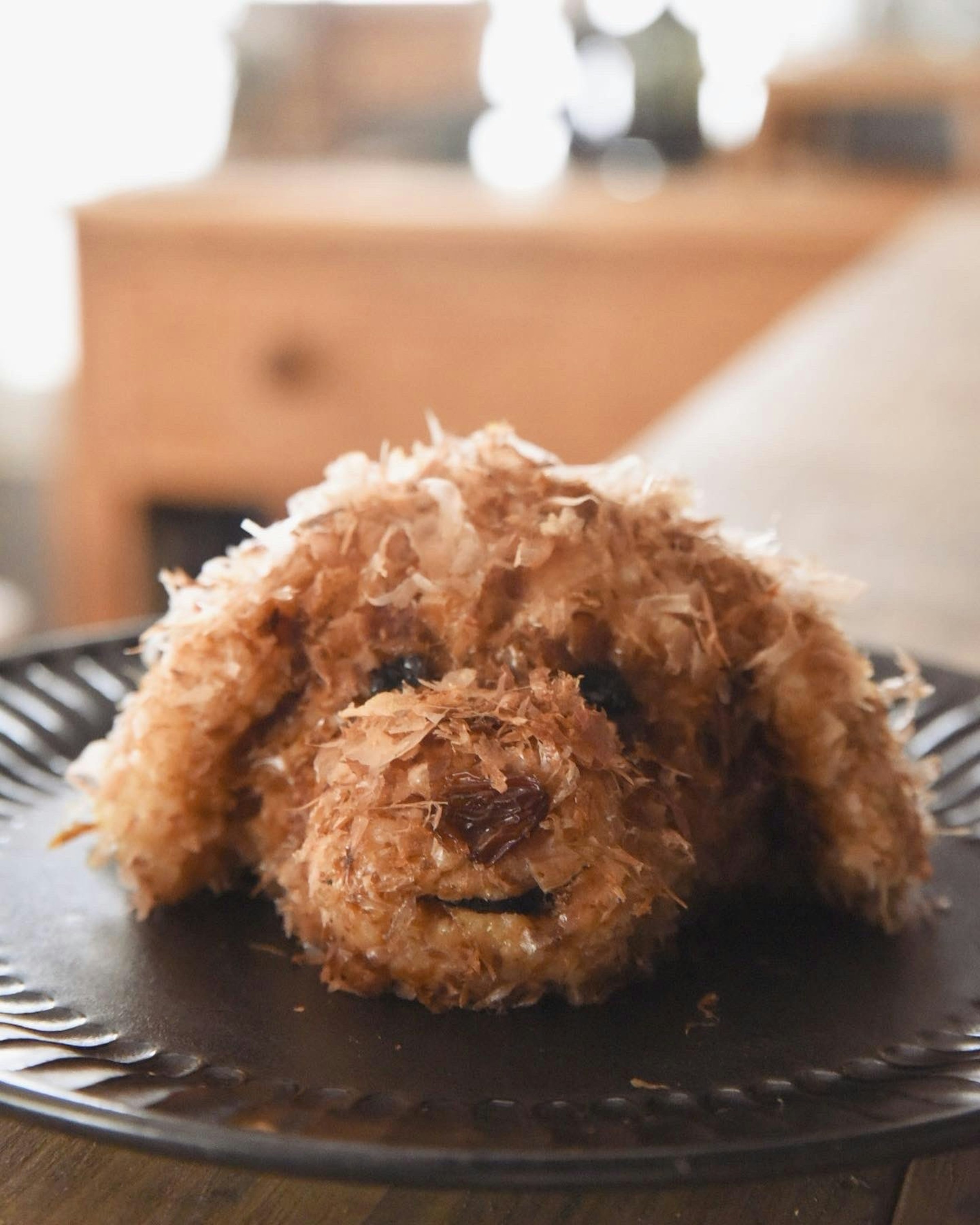 照片中包含了飯糰、貴賓犬、新浪微博、喵喵、特