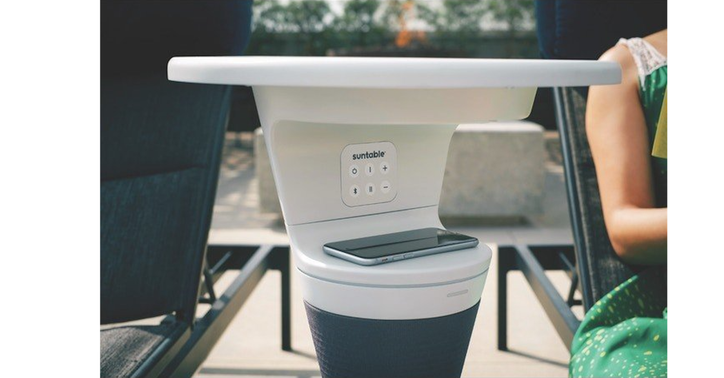 照片中提到了suntable，包含了表、表、擴音器、無線音箱、感應充電