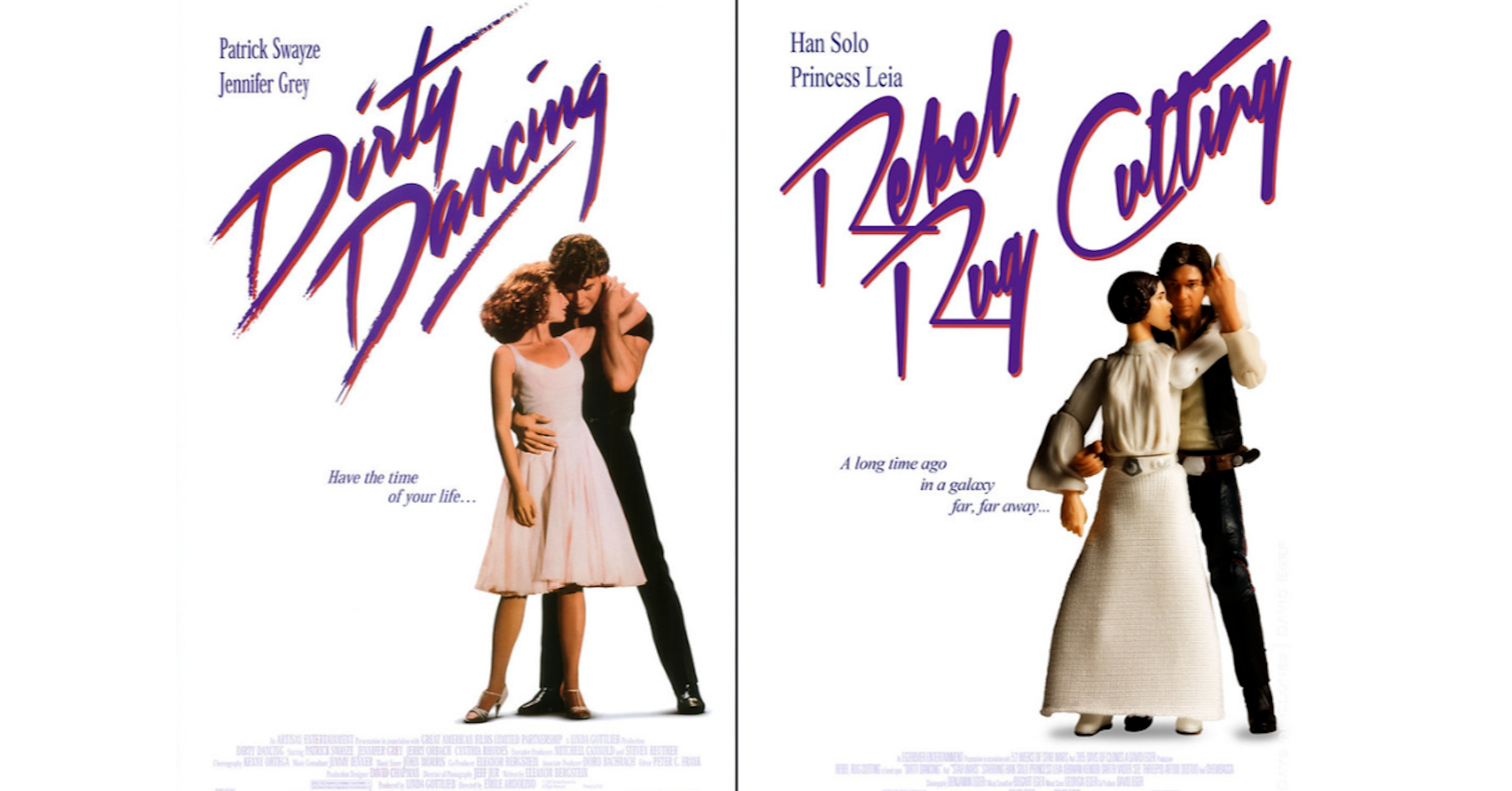 照片中提到了Patrick Swayze、Jennifer Grey、Han Solo，跟普吉特系統、芬達樂器公司有關，包含了臟舞電影海報、約翰尼城堡、海報、電影海報、Frances&#39;Baby&#39;Houseman