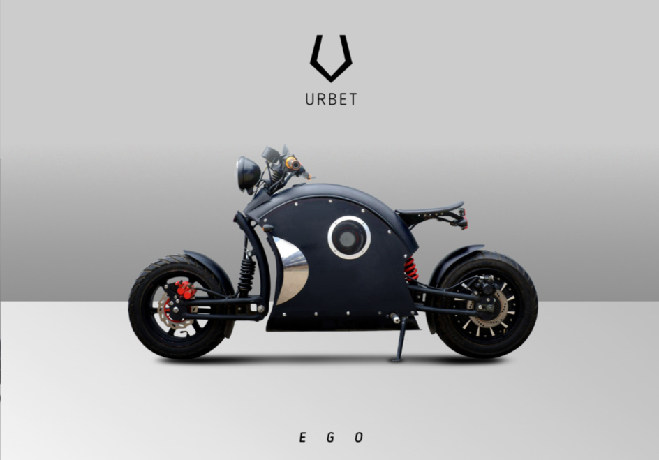 照片中提到了URBET、E G O,包含了urbet自我、城市、電動車、汽車、摩托車
