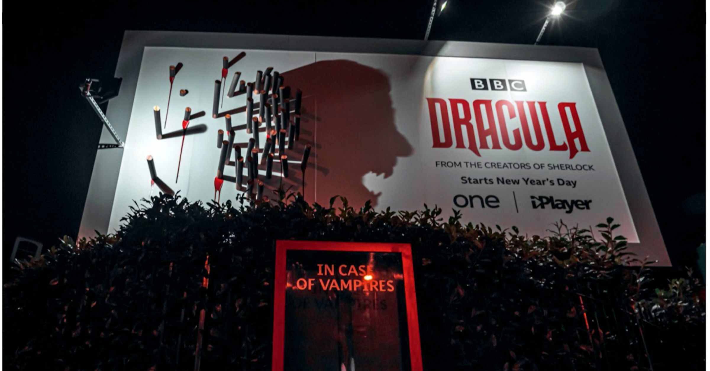 照片中提到了BBC、DRACULA、OF SHERLOCK，跟筆錄有關，包含了階段、媒體、藝術、創造力、4創意