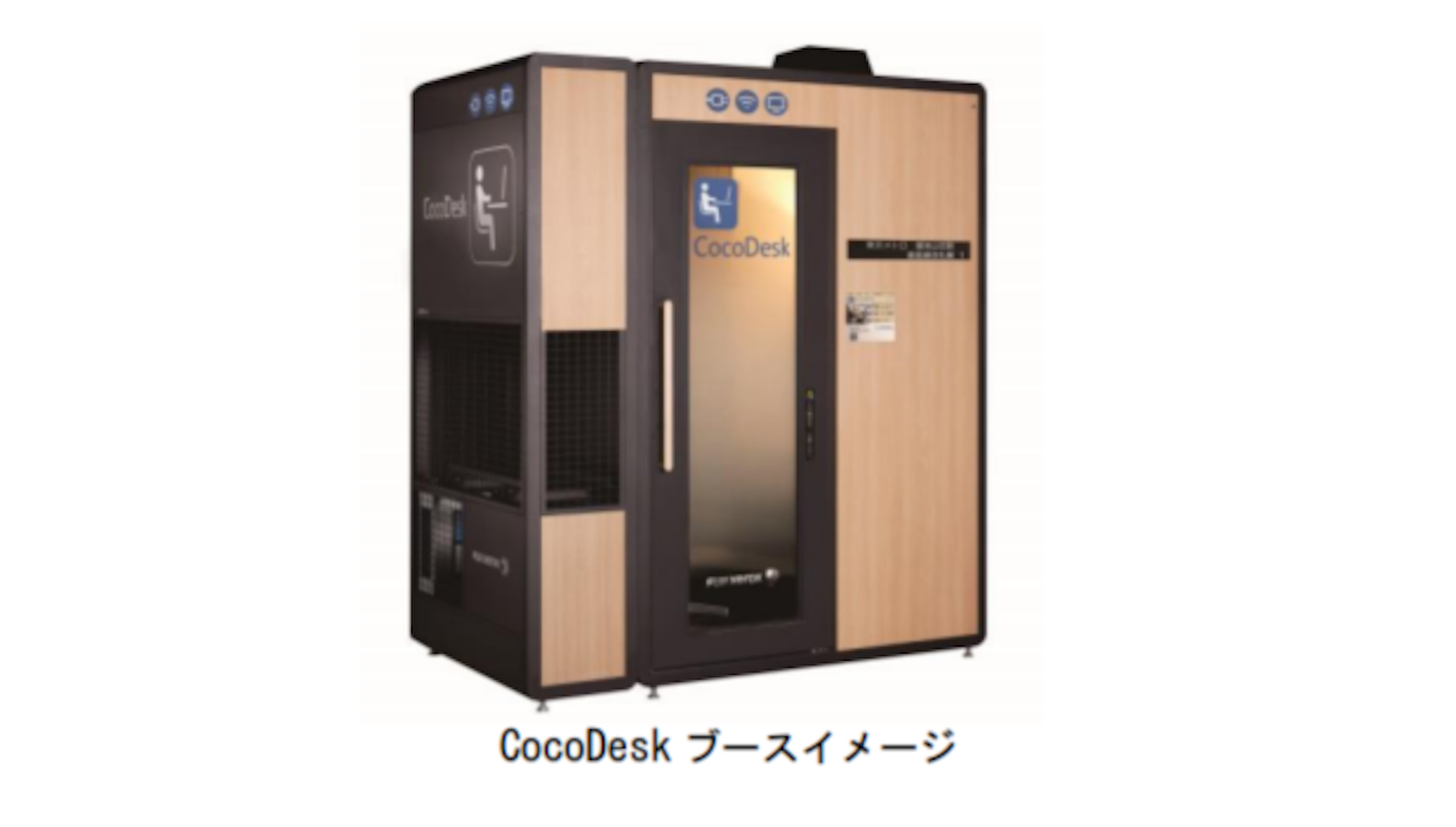 照片中提到了imtel、CocoDesk、CocoDesk ブースイメージ，包含了小家電、小家電、產品設計、產品、設計