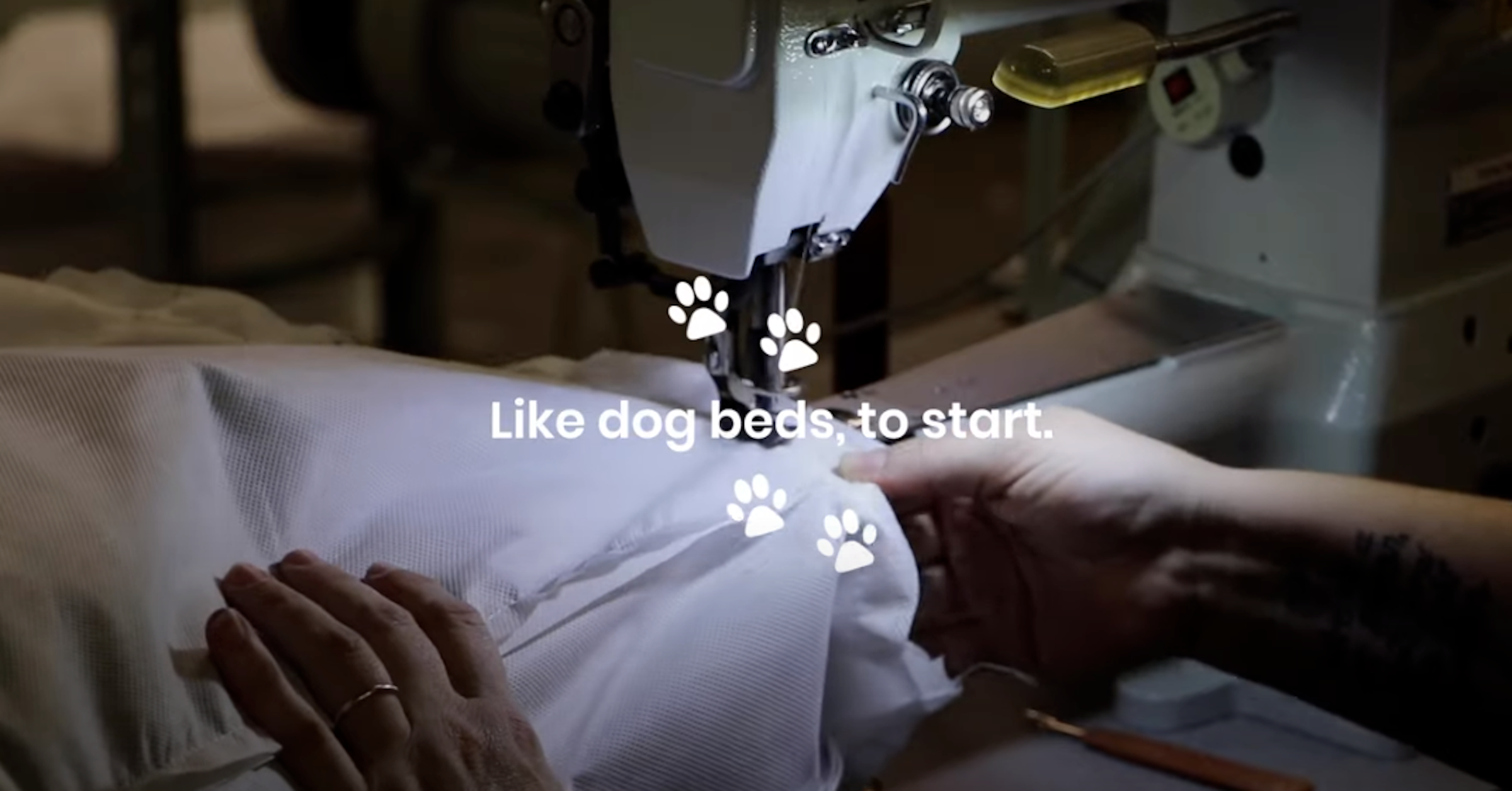 照片中提到了Like dog beds, to start.，跟斯洛文尼亞電信有關，包含了縫紉機、縫紉機、縫製、機、ARM Cortex-M