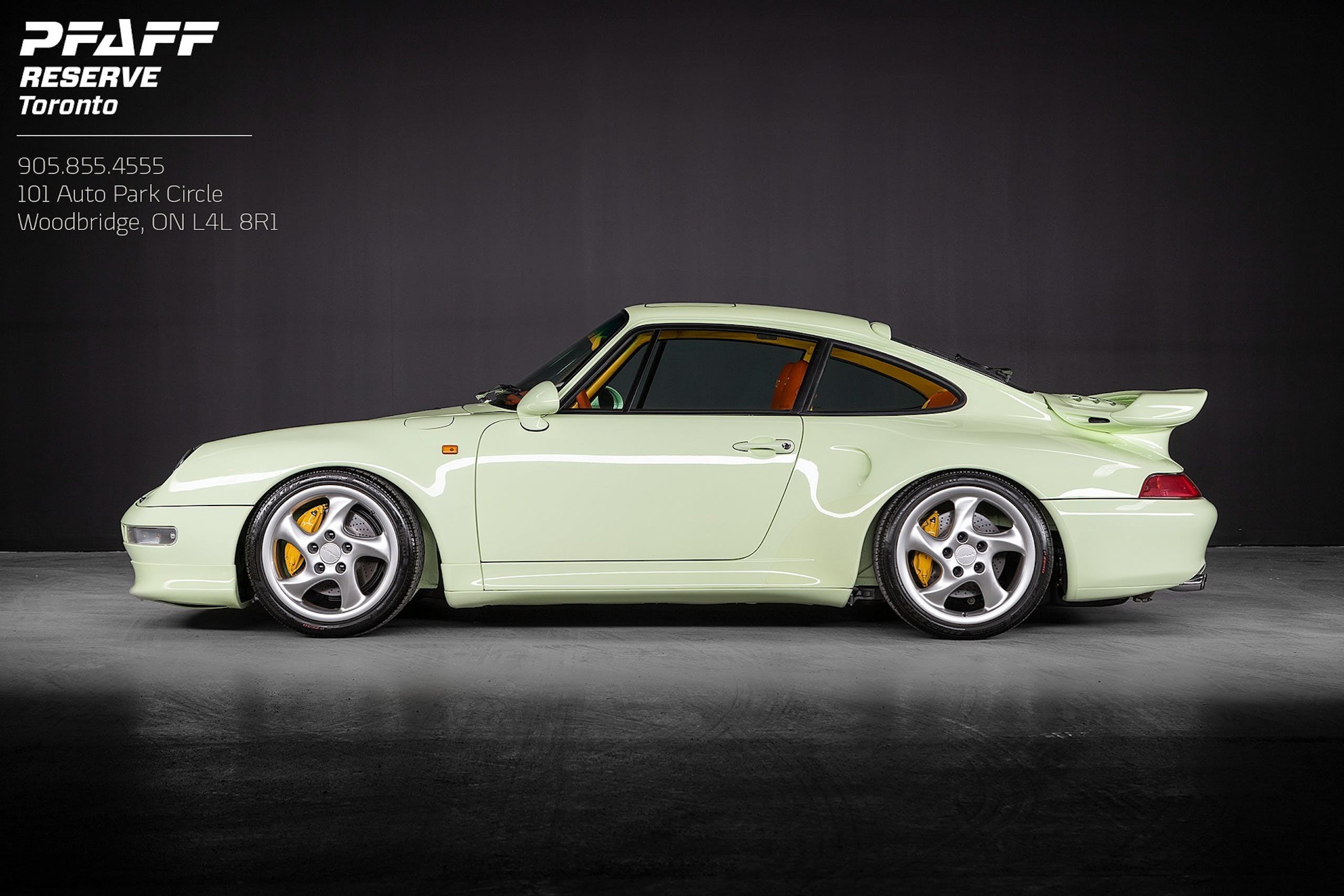 照片中提到了PFAFF、RESERVE、Toronto，包含了保時捷911 GT2、保時捷911 GT2、保時捷、保時捷930、保時捷