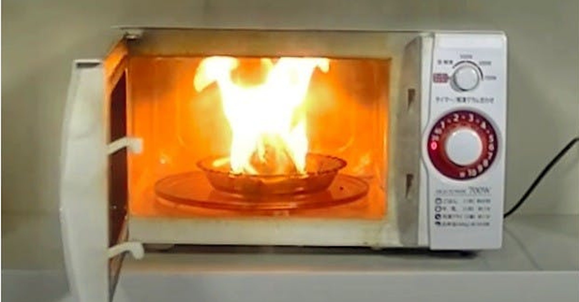 照片中提到了W、www.、中，跟紅旗有關，包含了電子 レンジ 発火、微波、爆燃、熱、甘藷