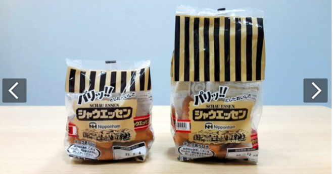 照片中提到了ELEILE、SCHAU ESSEN、SCHAU ESSEN,包含了シャウエッセン、肖埃森、日本火腿、香腸、金雀