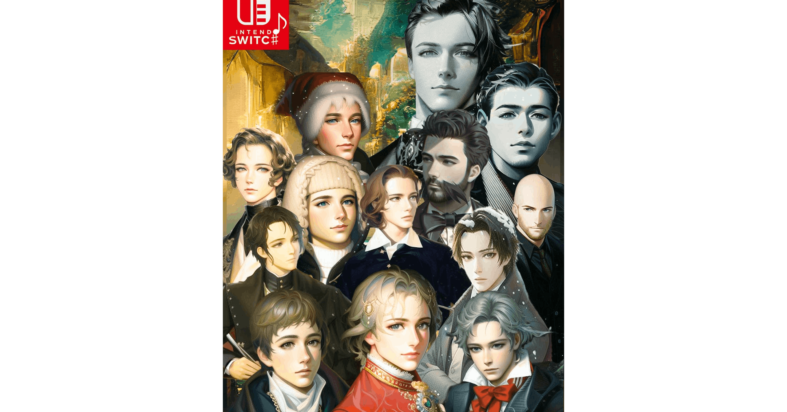 照片中提到了UB、INTEND、SWITC#，跟漢堡大學有關，包含了電視節目、路德維希·範·貝多芬、古典音樂、沃爾夫岡·阿馬德烏斯·莫扎特、單簧管