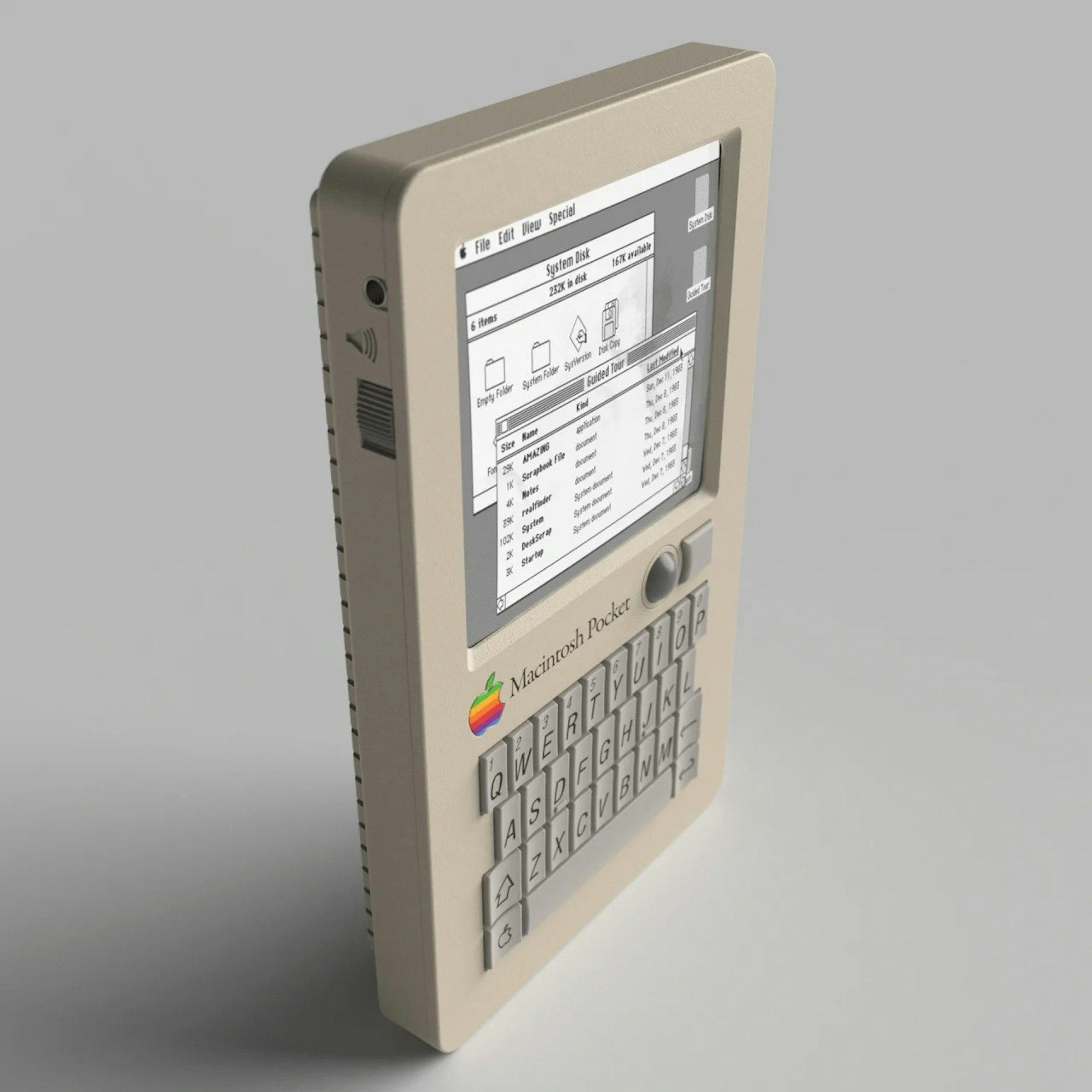 照片中提到了File Edit Uiew Special、System Disk、6 items，包含了電子產品、設計、設計繁榮、工業設計、建築