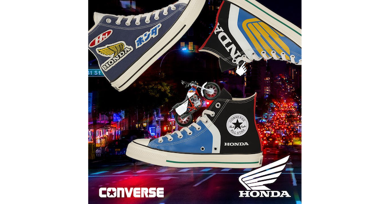 HONDA 聯名 Converse 球鞋 靈感來自賽車服