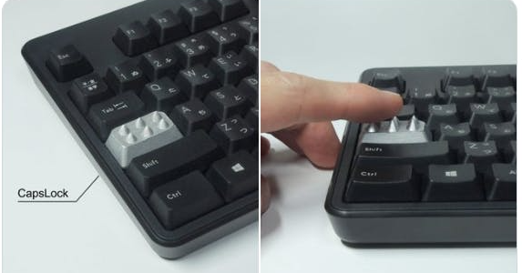 照片中提到了CapsLock、Shift、Ctrl,包含了計算機鍵盤、計算機鍵盤、空格鍵、電子產品、多媒體