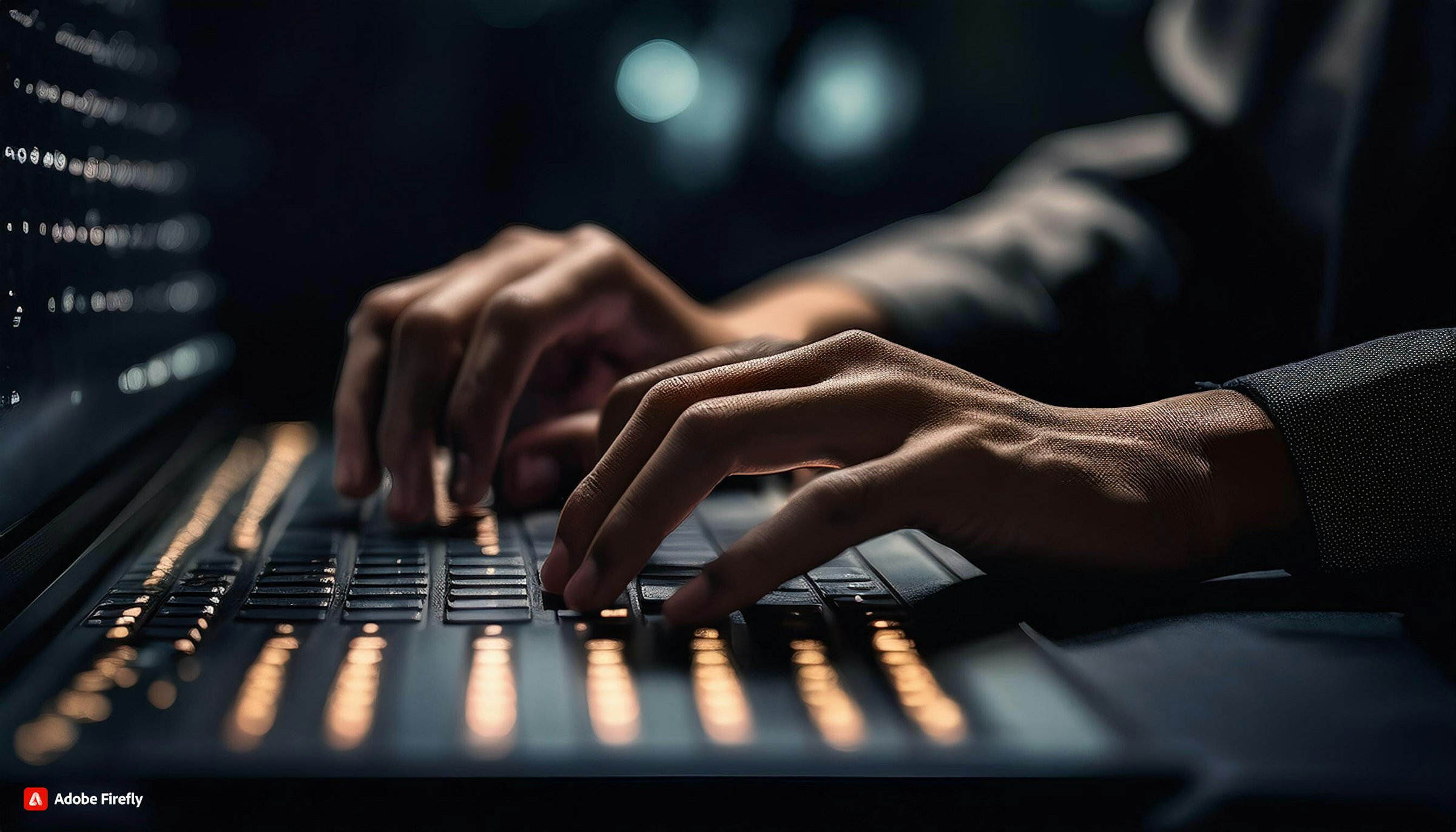 照片中提到了.、A Adobe Firefly、1000，包含了鋼琴家、鍵盤手、鍵盤樂器、音樂鍵盤、鋼琴