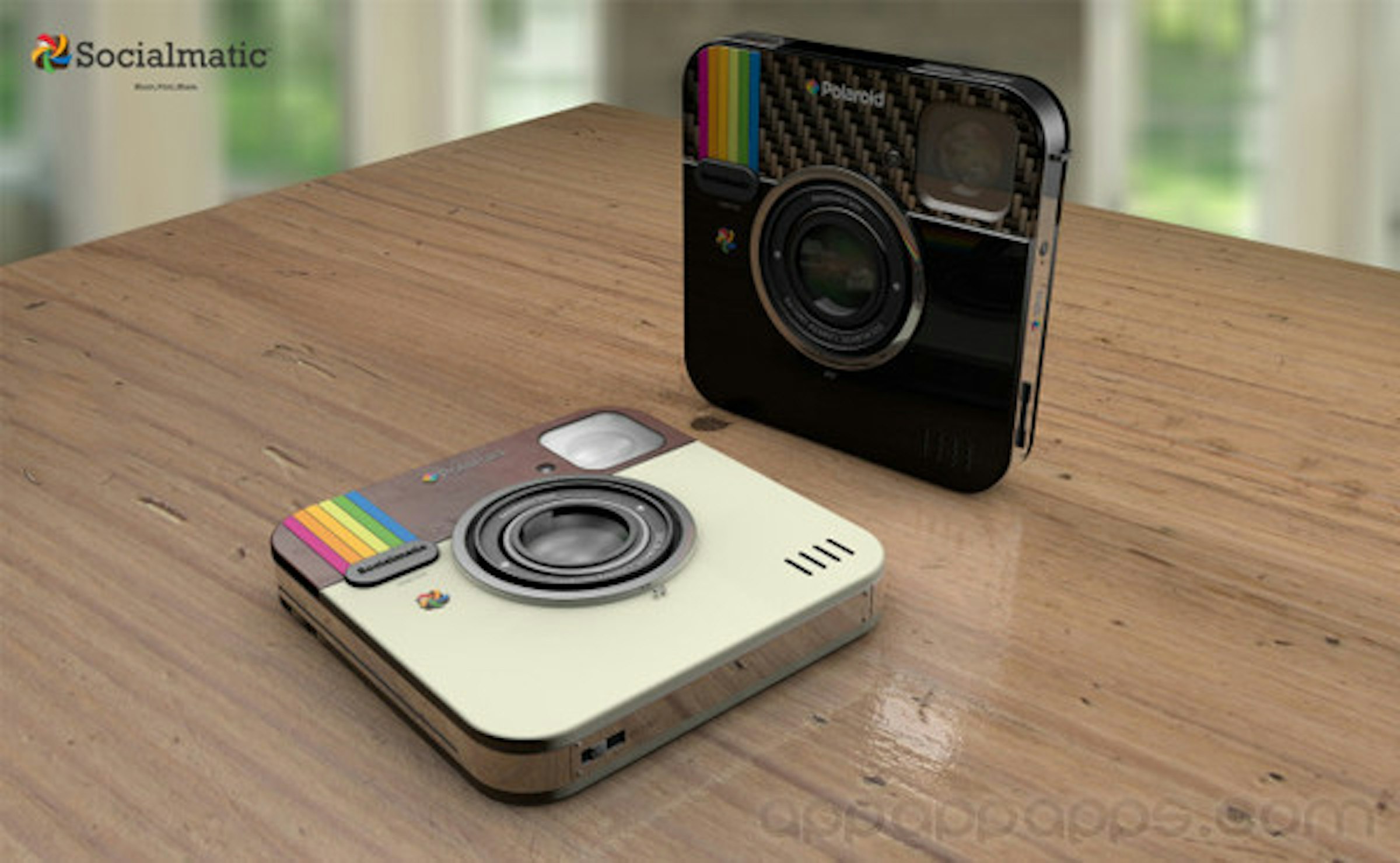 是搞怪Instagram相機竟然成真, 更由著名Polaroid相機製造這篇文章的首圖