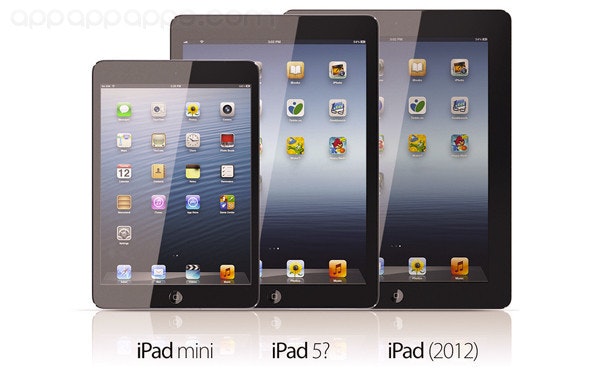 是iPad 5重新設計, 更像iPad mini的外觀就是這個樣子?這篇文章的首圖