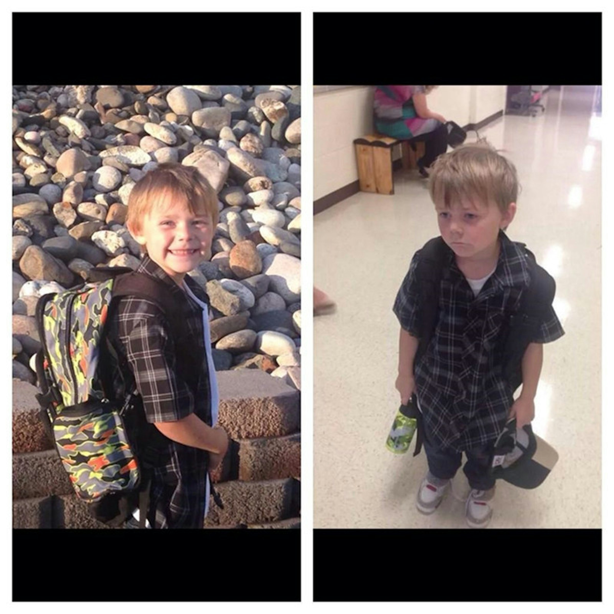 是第一天返幼稚園的小孩前與後這篇文章的首圖
