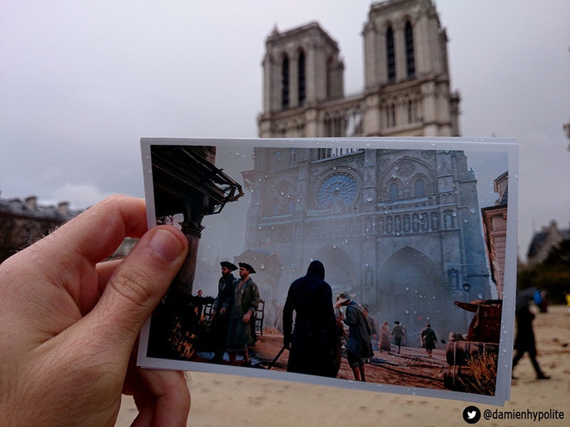 是刺客教條 x 巴黎實景的創意攝影系列這篇文章的首圖