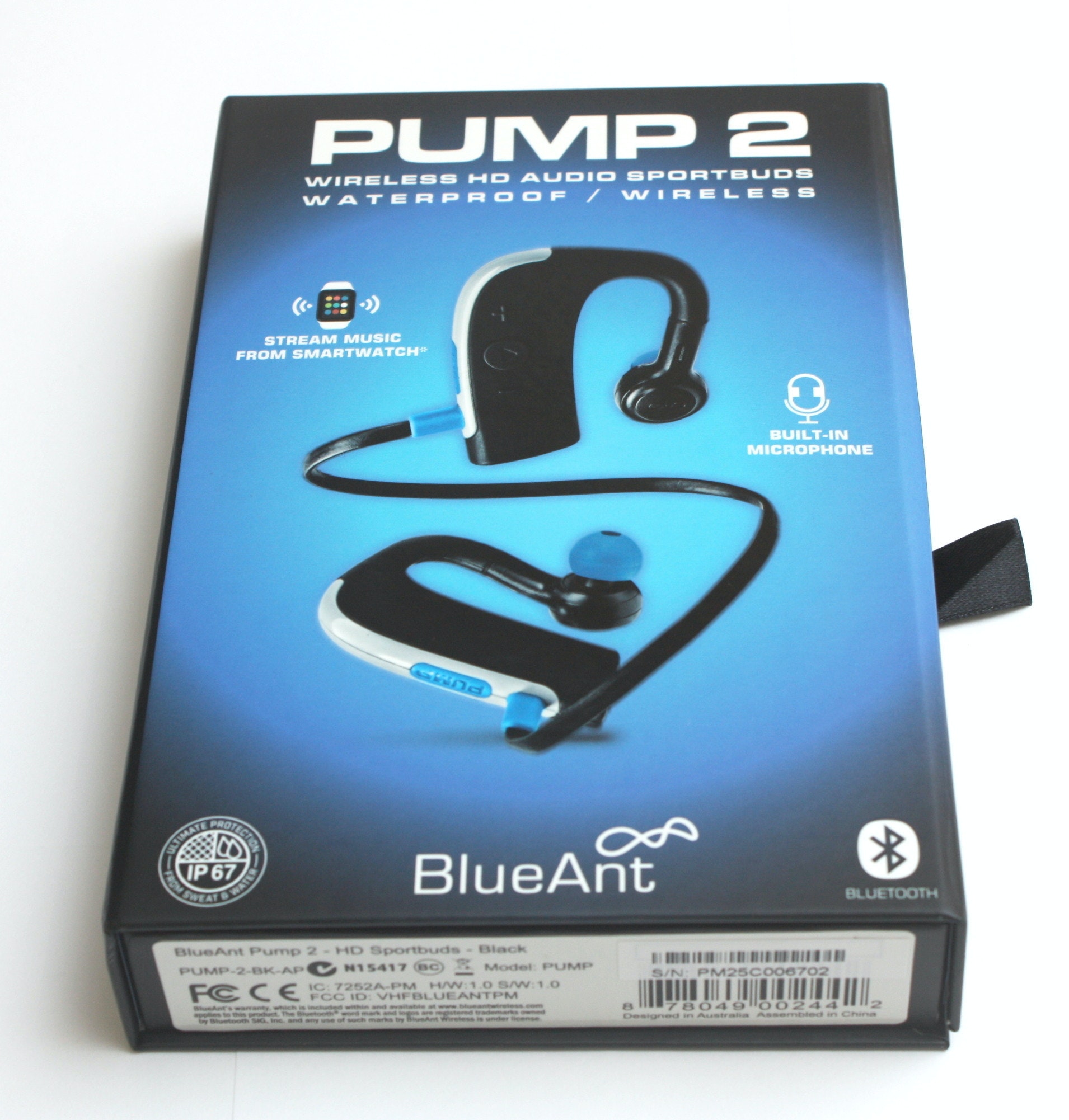 是「防水，不能只有手機」─BlueAnt PUMP 2 無線藍牙IP67防水等級運動耳機這篇文章的首圖