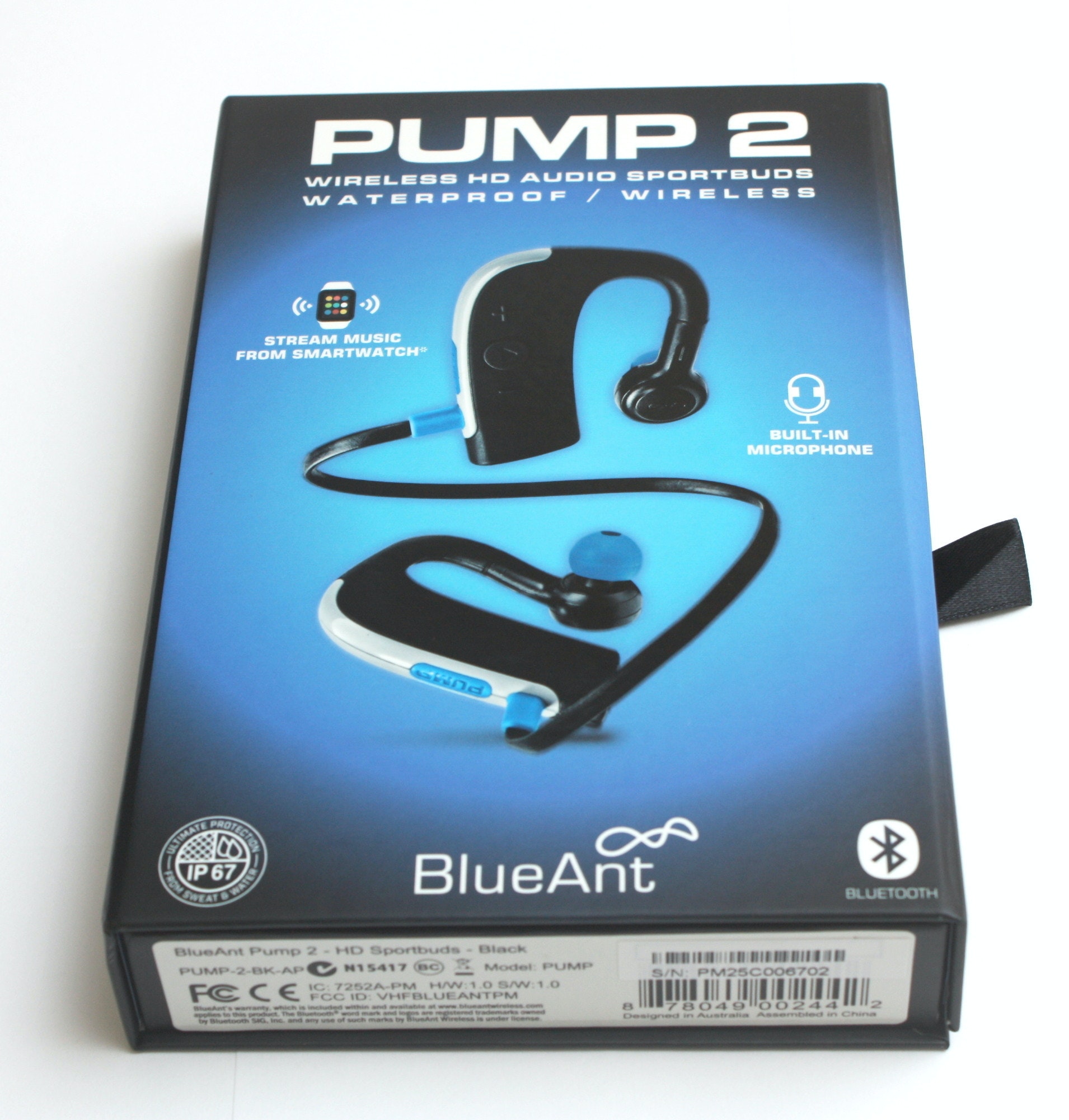 是「防水,不能只有手機」─BlueAnt PUMP 2 無線藍牙IP67防水等級運動耳機這篇文章的首圖