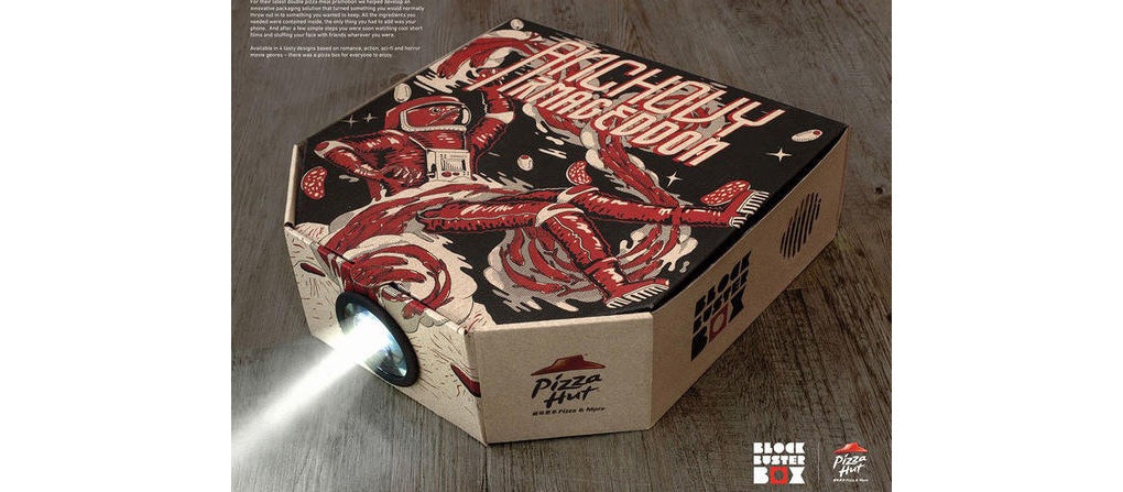 是特製披薩盒搖身一變成為最酷的輕便型「手機投影器」這篇文章的首圖