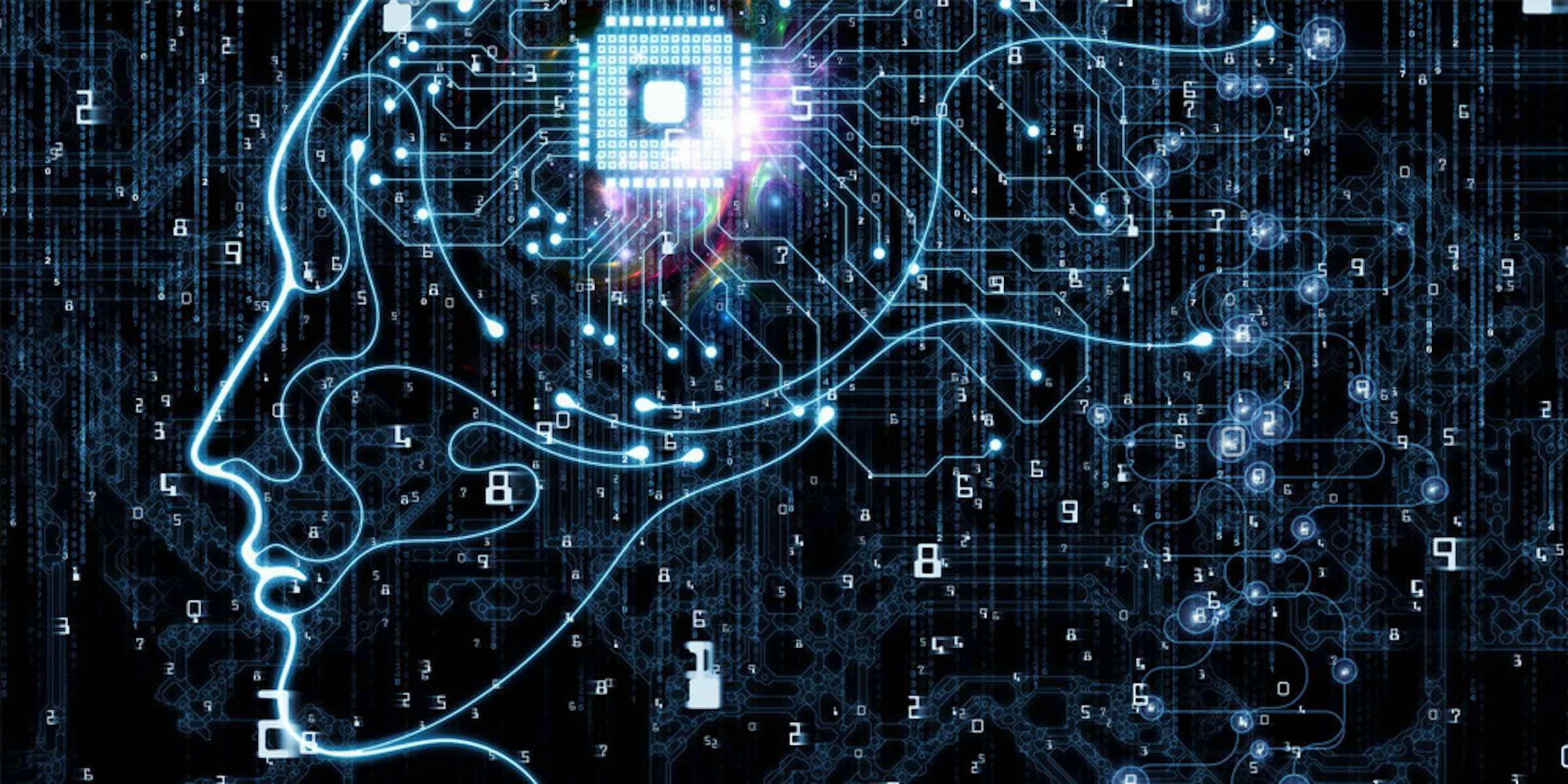 Artificial intelligence, Technology, Intelligence, Computer Science, Applications of artificial intelligence, Business, Deep learning, Emerging technologies, , Robotic process automation, artificial intelligence, light, darkness, computer wallpaper, visual effects, space, graphics, metropolis