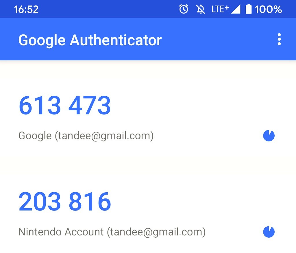 Google sales authenticator nintendo