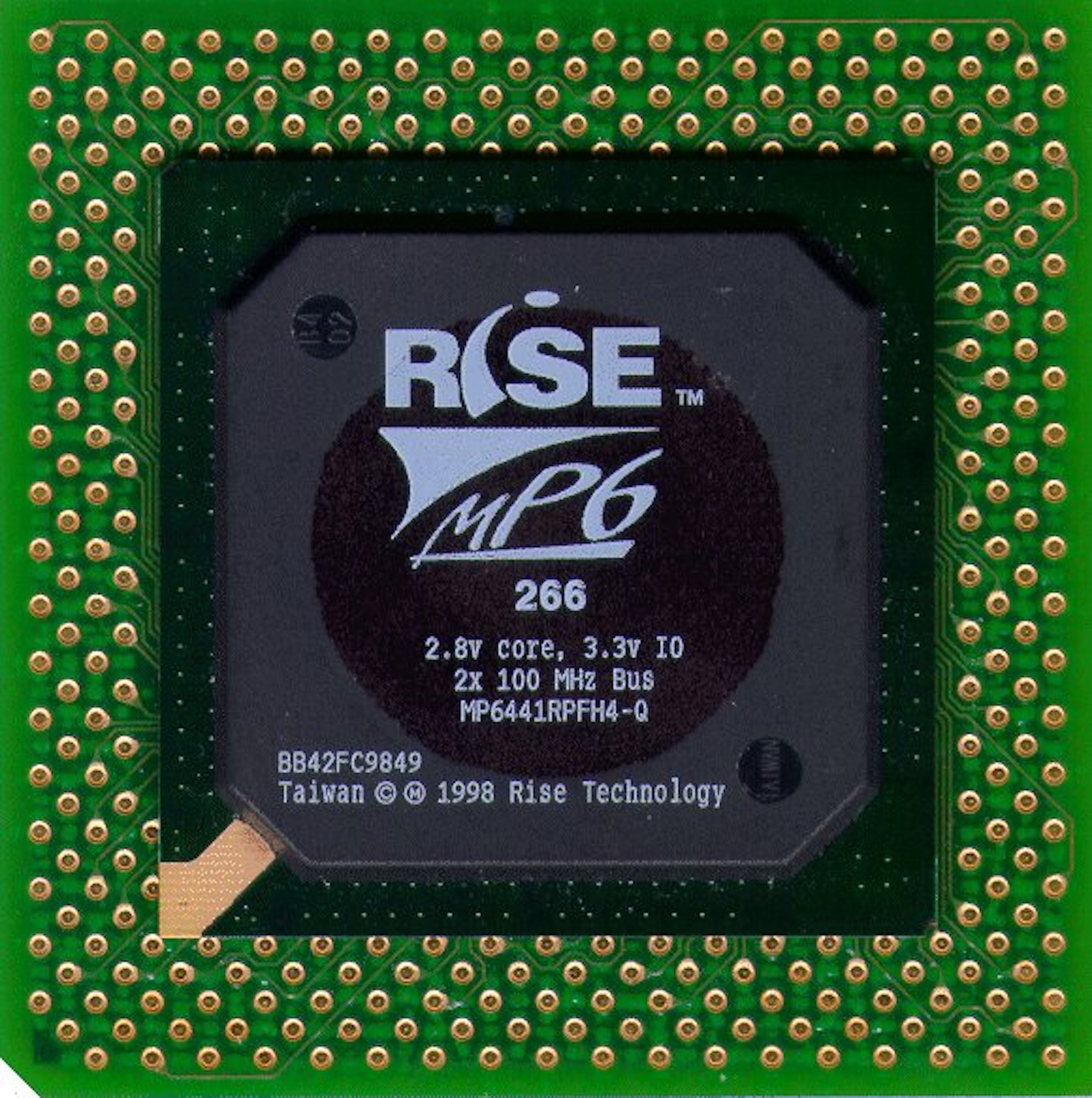 硬科技：20世紀末的x86神風特攻隊Rise mP6 #處理器(154391) - Cool3c