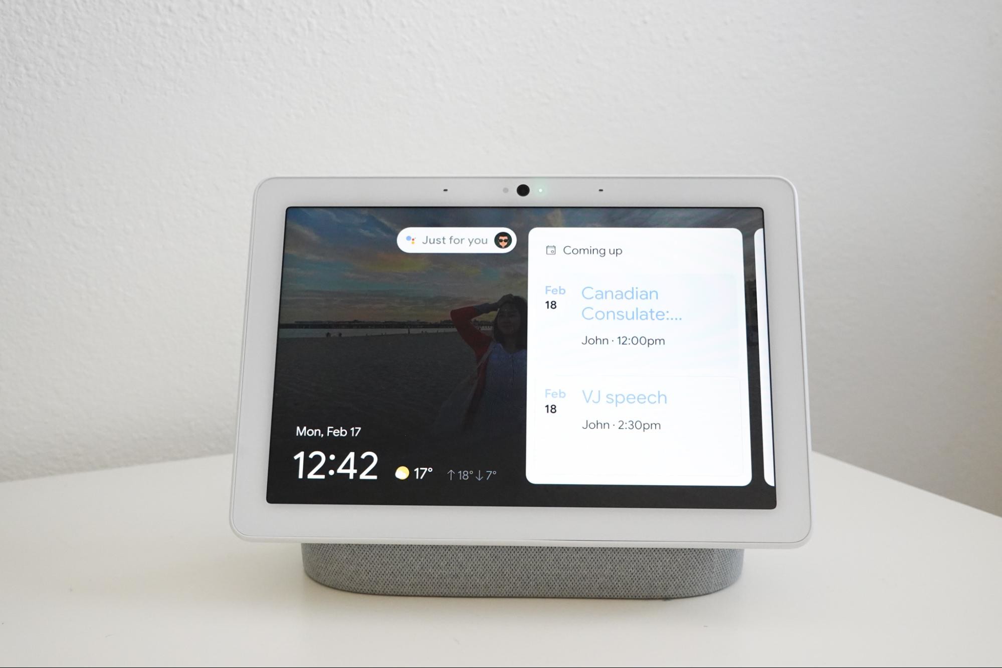 Google Nest Hub Max開箱測試：遠距離戀愛神器、美國遠距使用心得