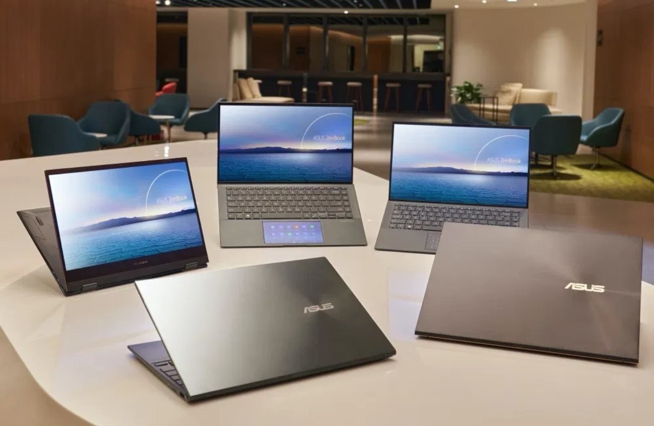 照片中提到了ASAR SE、ASUS ZenBook、ASUS ZerBook，包含了個人電腦、電腦硬件、上網本、電腦、顯卡