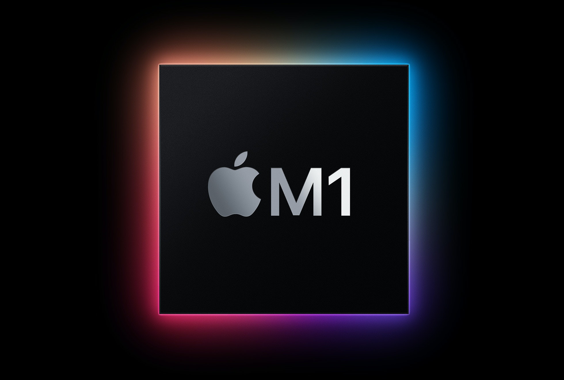 照片中提到了ÓM1，跟蘋果公司。有關，包含了蘋果、集成電路、蘋果、中央處理器、處理器