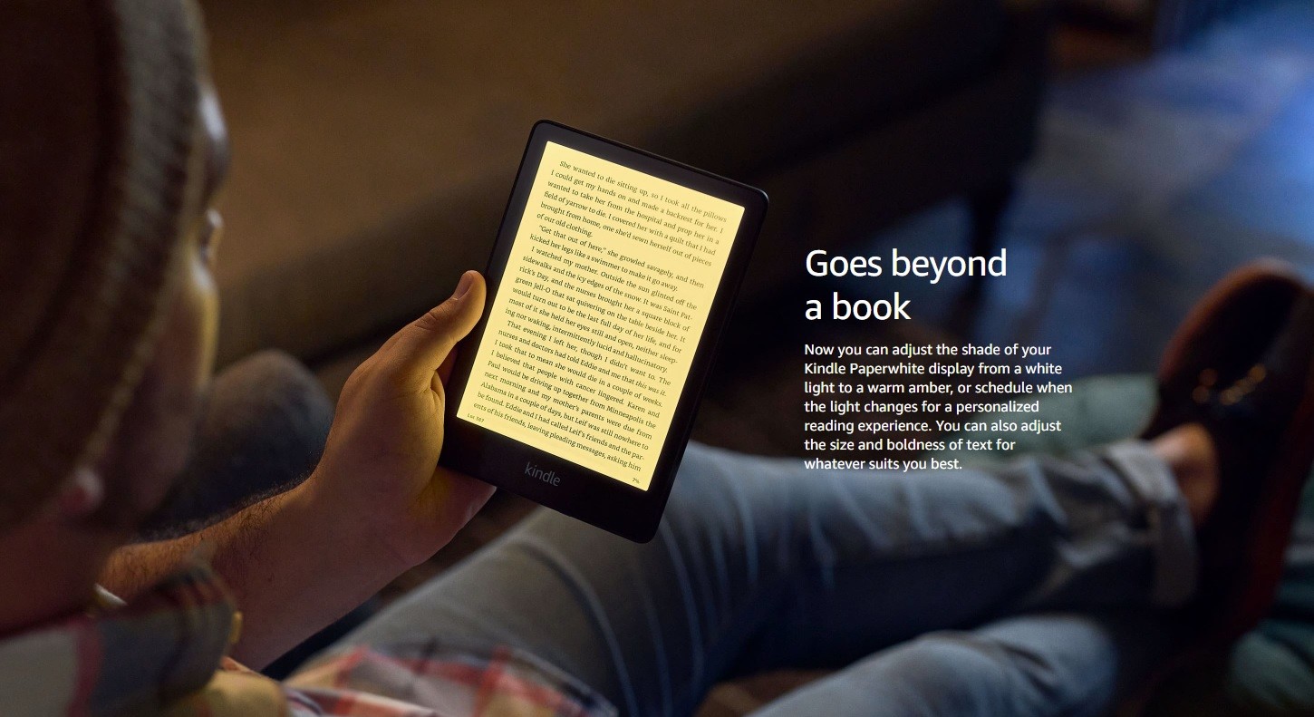 6.8吋亞馬遜Kindle Paperwhite 5發表：17顆前光LED、USB Type-C介面