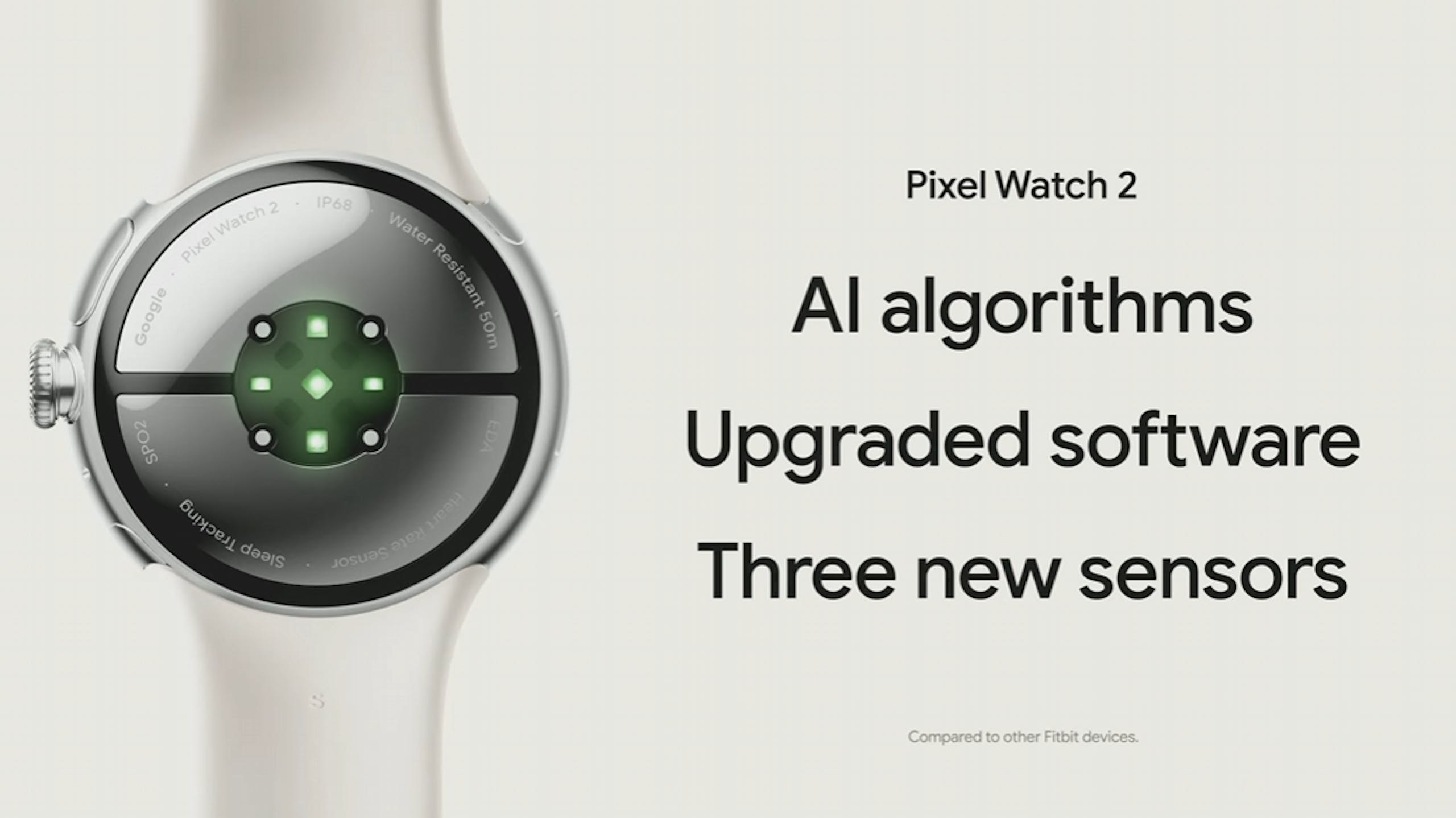 Google Pixel Watch 2智慧手錶發表：搭載膚電感應器、壓力偵測、售價