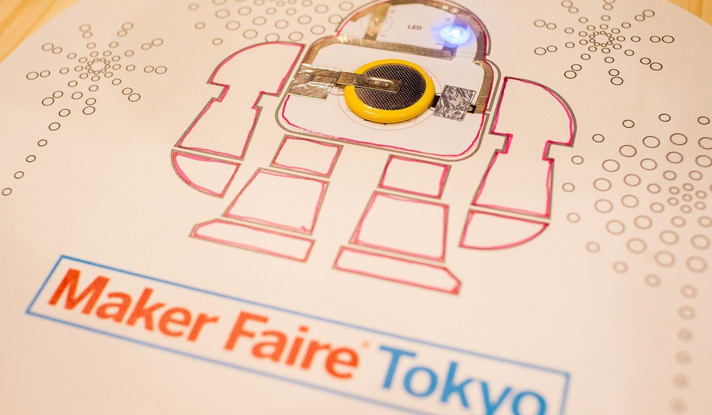 是[面白日本] 日本 Maker Faire Tokyo 特輯：突破傳統電路設計限制！連紙張都能當電路板～這篇文章的首圖