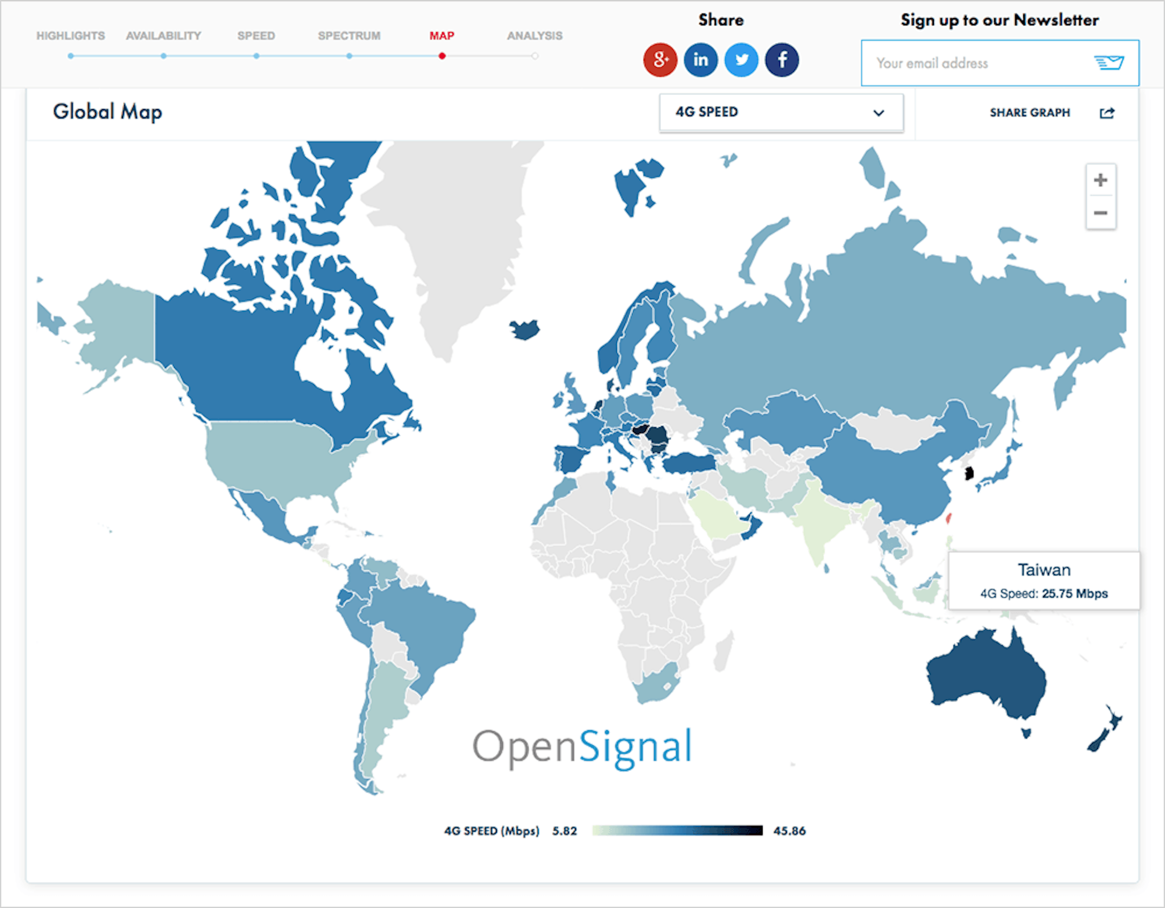 是【觀點】你不知道的全球 OpenSignal 大實測！ 來圖解一下你家的行動收訊吧！這篇文章的首圖