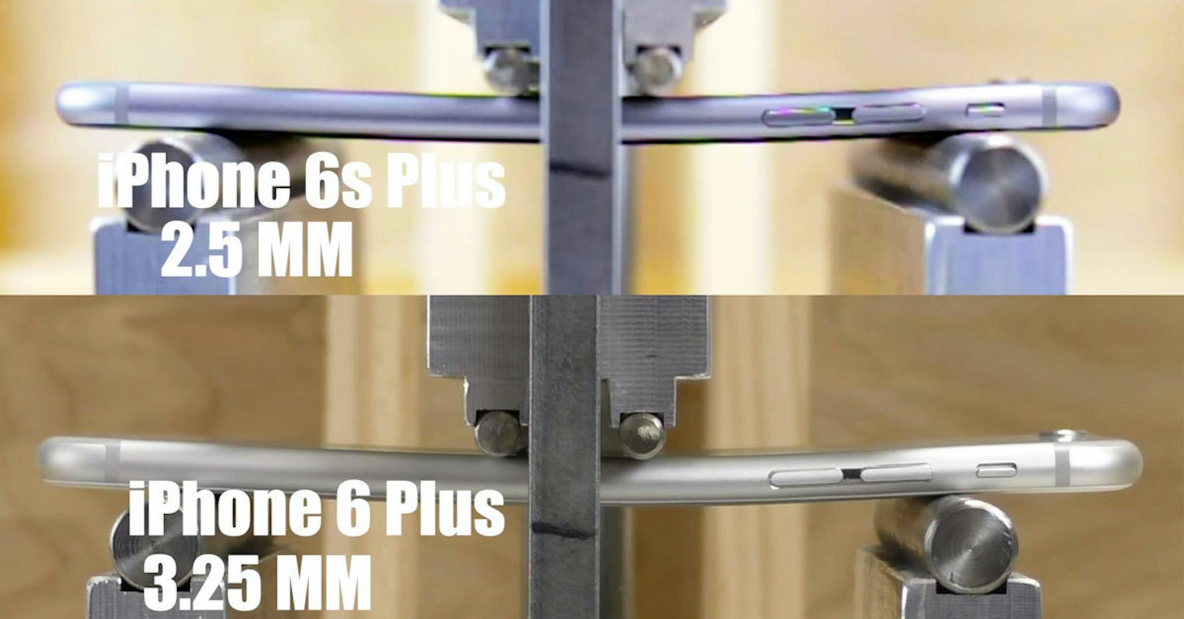 是iPhone 6s / 6s Plus不再軟趴趴！機身硬度確實較iPhone 6 / 6 Plus強！這篇文章的首圖