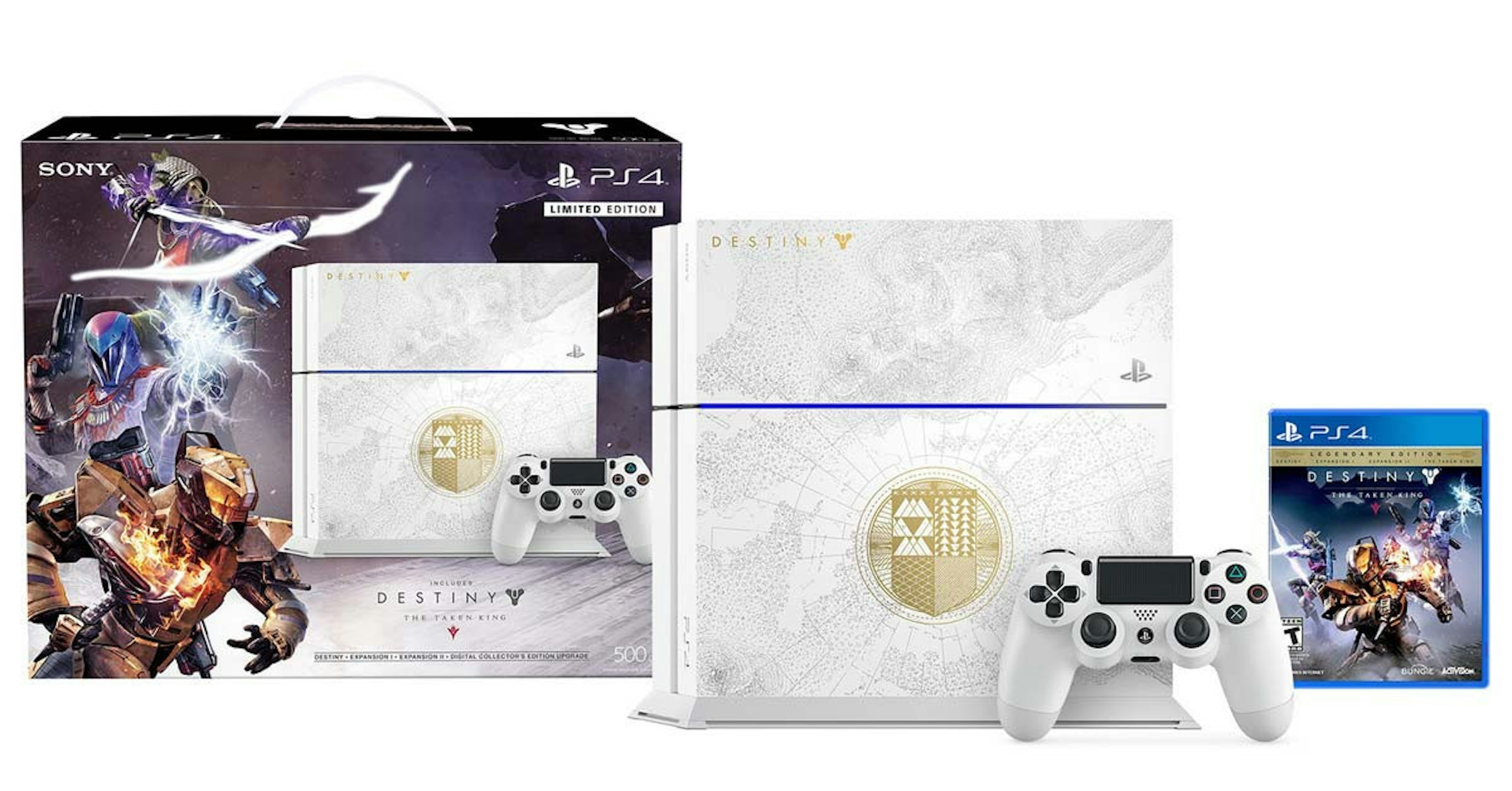 是天命最新資料片《The Taken King》版本之PS4主機開箱影片這篇文章的首圖