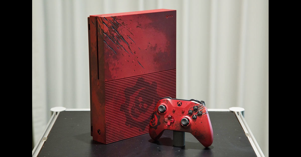是戰損痕刻最棒!Xbox One S《戰爭機器4》2TB限量版同捆組於11月25日正式上市!這篇文章的首圖