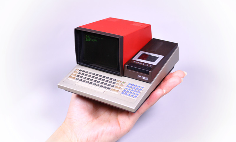 日本80年代超人氣電腦PasocomMini MZ-80C迷你化復刻再出發#迷你