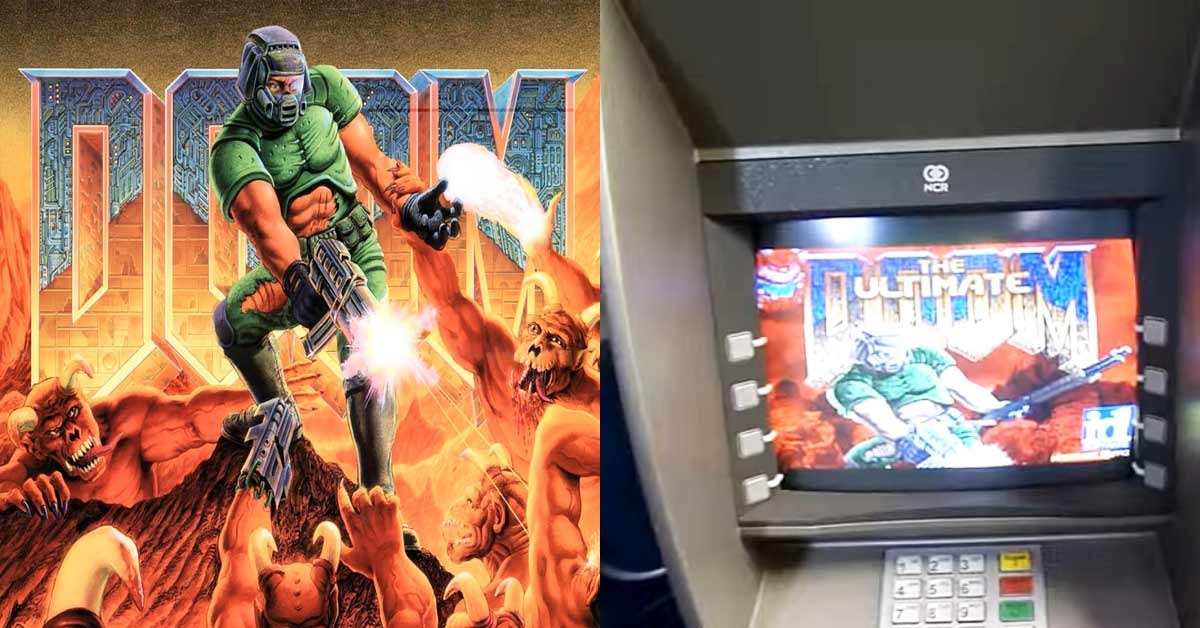 是這樣94狂 國外超強玩家用ATM玩《毀滅戰士》這篇文章的首圖