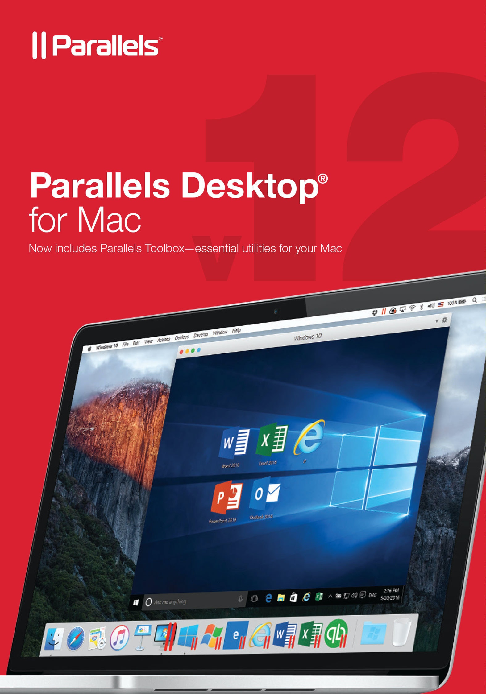 是Parallels Desktop 12 for Mac 與 20 種聰明易用的 Mac 及 Windows 工具同時推出，除了支援 macOS Sierra 之外，效能更提升超過 25%這篇文章的首圖