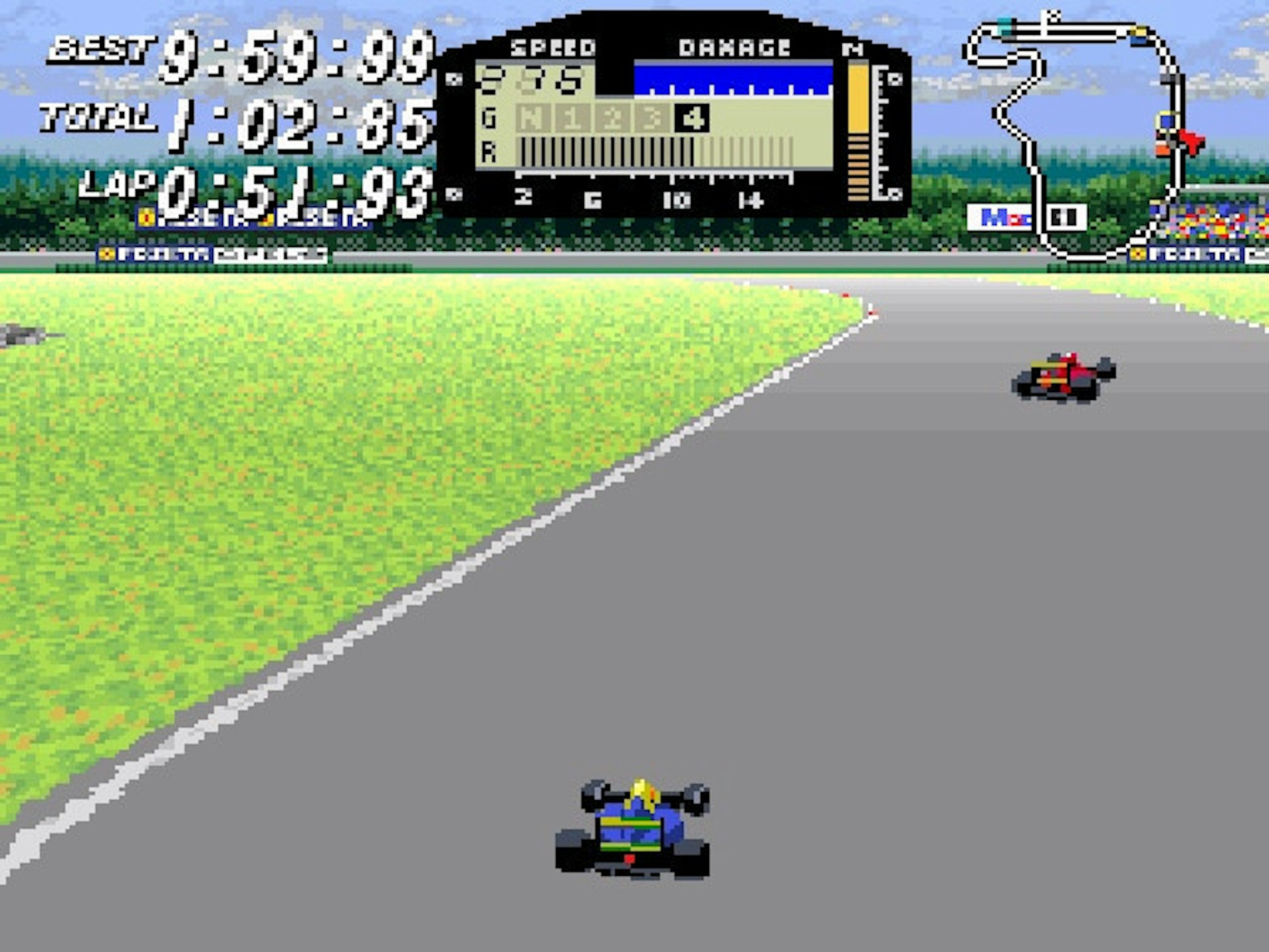 巷口遊戲攤 熱爆賽車 跟著f1車隊來趟3d賽車之旅吧 Super Famicom Cool3c