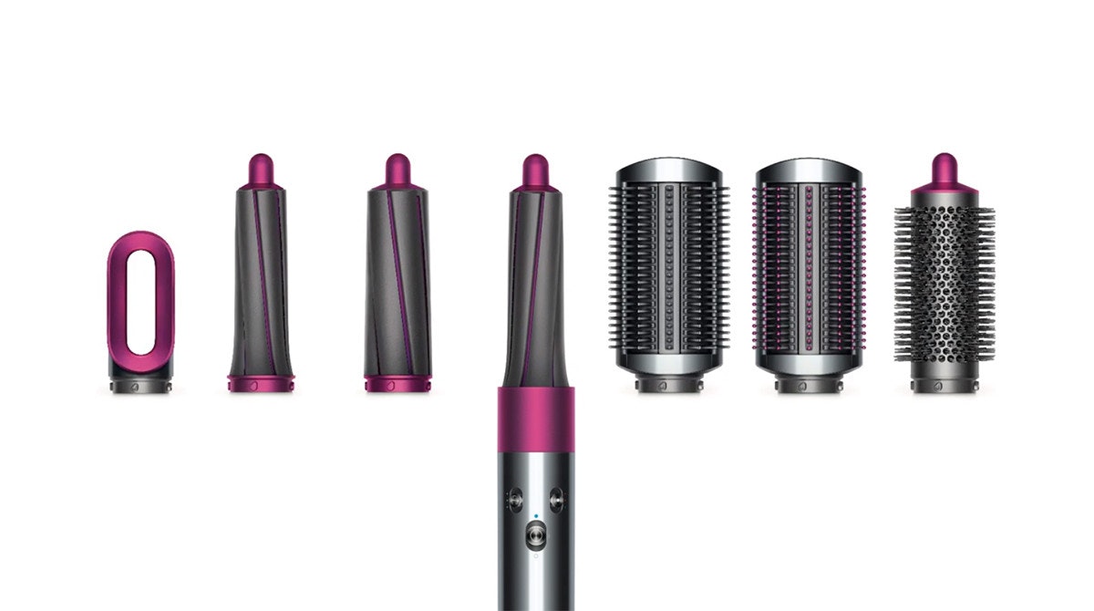 Dyson Supersonic, , Dyson, Hair Dryers, Hair, Vacuum cleaner, Hair Care, T3 Twirl Convertible Curling Iron, Product, Hair Styling Products, Dyson Supersonic, product, brush, purple, product, magenta, cosmetics, hardware, lipstick