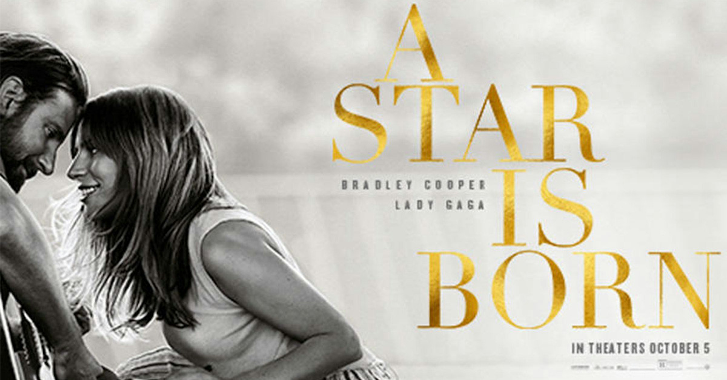 A Star Is Born, Soundtrack, Film, A Star Is Born, Album, United States of America, Shallow, , 2018, Music, star is born soundtrack cover, Text, Font, Album cover, Book cover, Happy, Smile