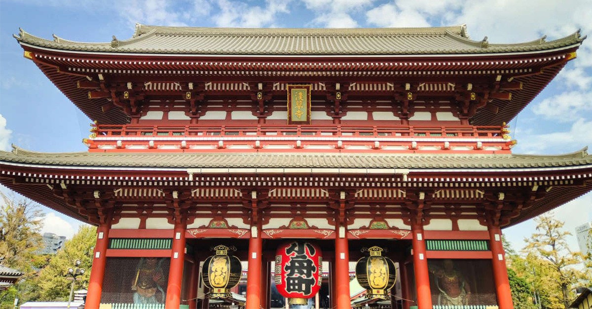Sensō-ji, Hōzōmon, , Photograph, Image, , Travel, Photography, Stock photography, , hōzōmon, chinese architecture, japanese architecture, landmark, shinto shrine, temple, historic site, shrine, building, place of worship, temple