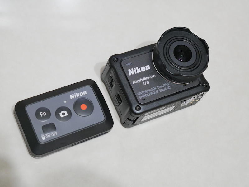 4K 規格、裸機防水防塵運動攝影機新星Nikon KeyMission 170 實測#廣角