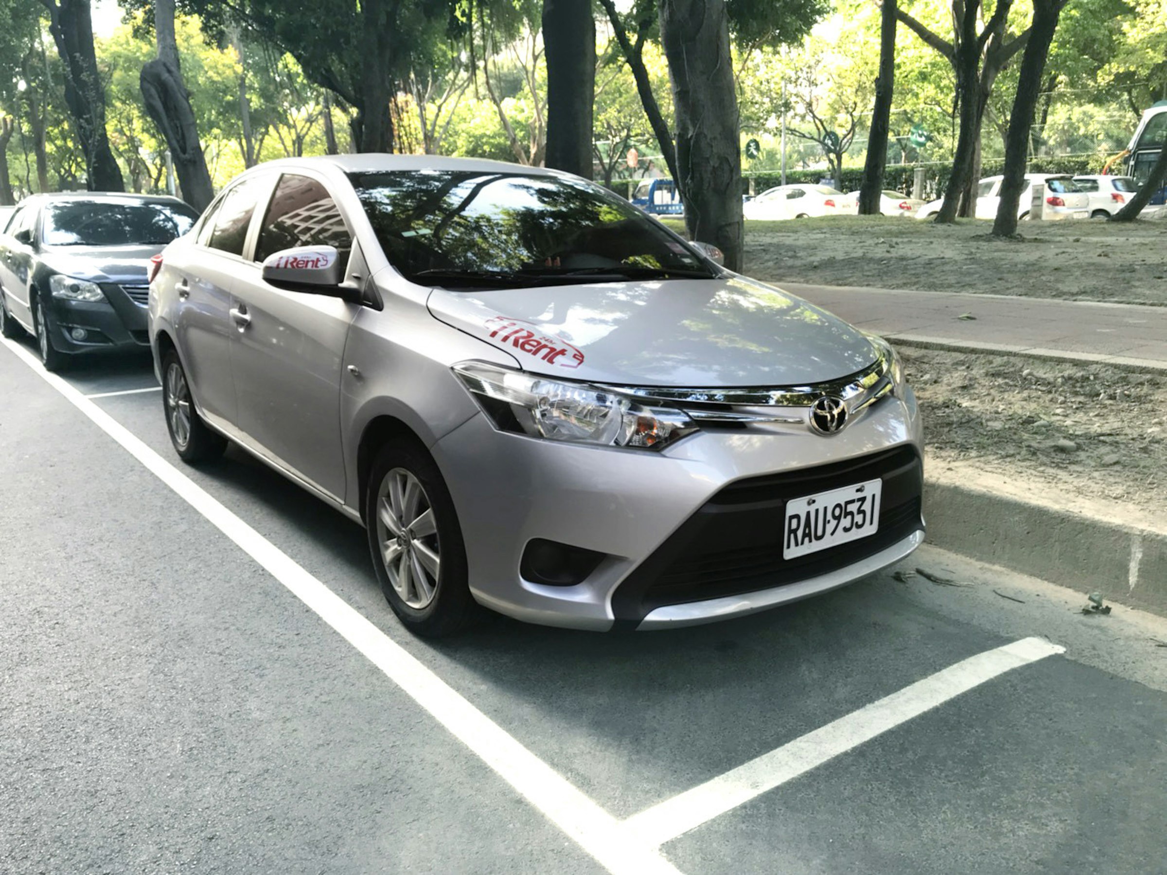 Car, Alloy wheel, Toyota, Taipei, Car rental, , Hotai Leasing, Renting, , Carsharing, iRent自助租車, land vehicle, car, motor vehicle, vehicle, family car, mode of transport, mid size car, automotive design, bumper, toyota