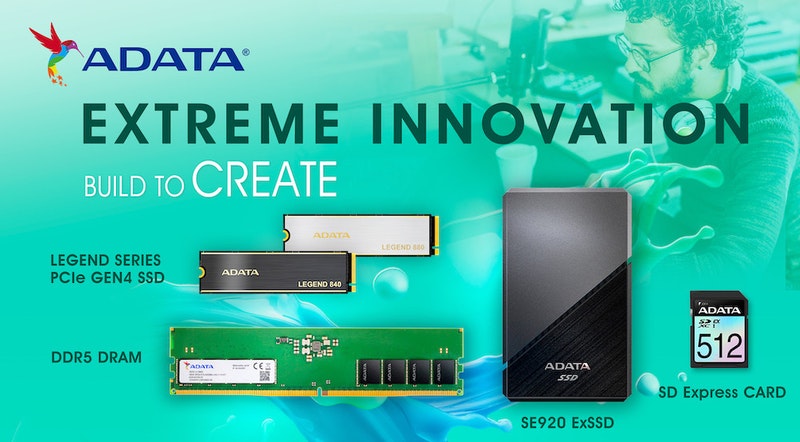 威剛科技攜手旗下電競品牌XPG發佈新品：DDR5記憶體模組、PCIe Gen4 SSD系列、極輕款筆電 XENIA 14 Lifestyle Ultrabook