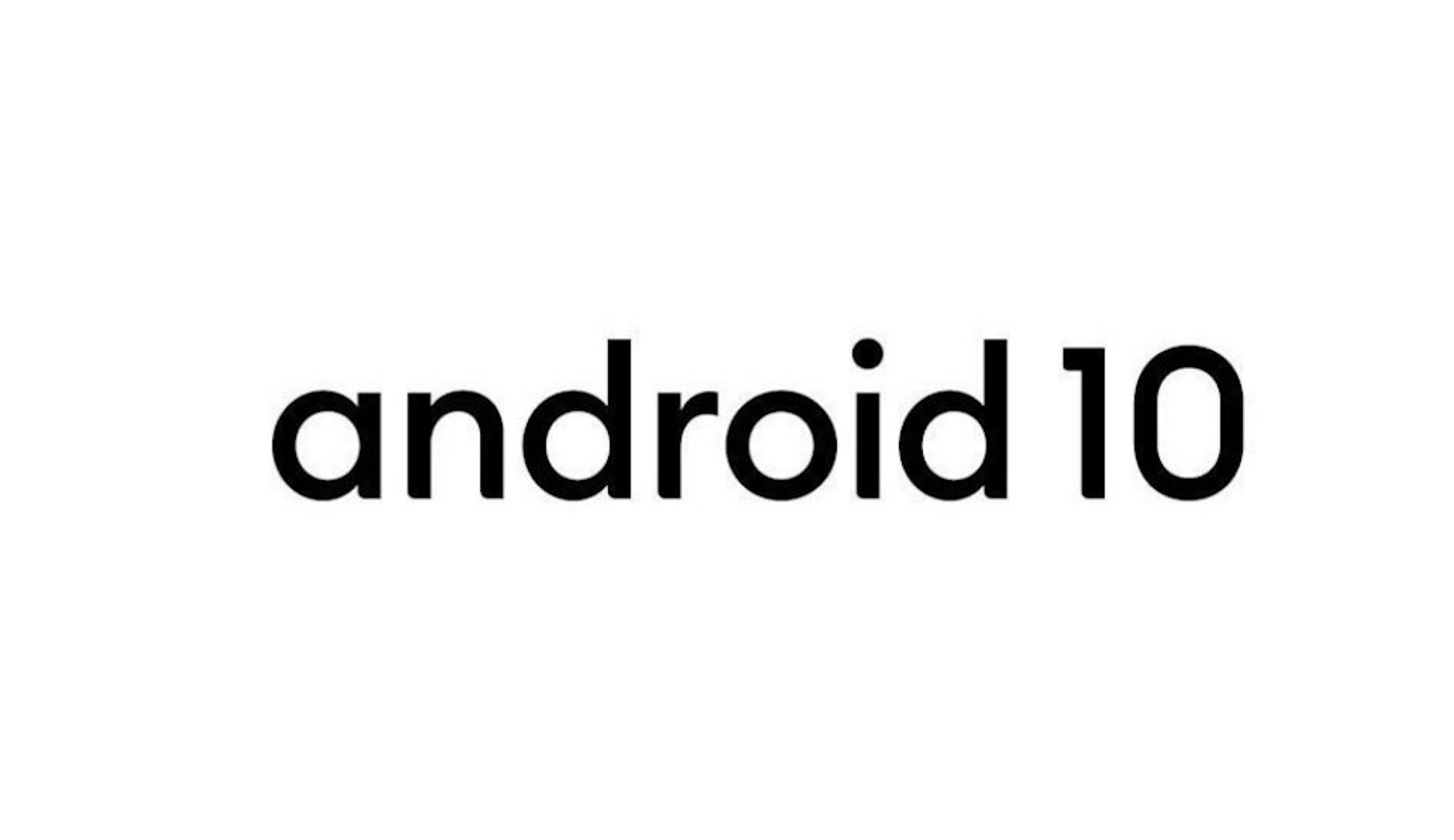 Android Q, Android, , , Black & White - M, Google, Logo, Engadget, Font, Product, graphics, Text, Font, Logo, Line, Brand, Graphics