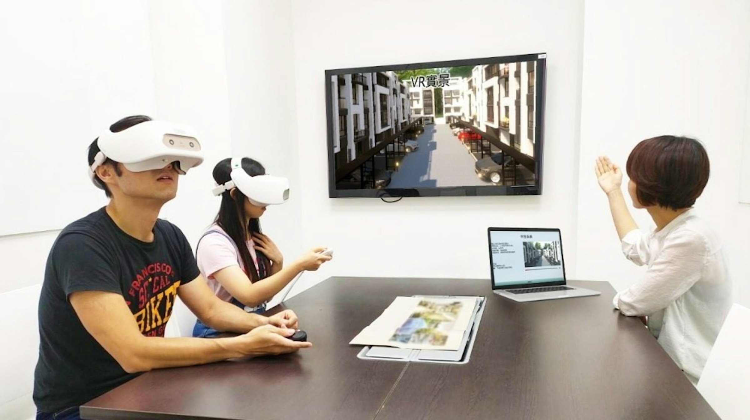HTC, , HTC Vive, Virtual Reality, Product, HTC Vive Focus, Business, Mobile app, Product design, Design, HTC, Room, Organism, Interior design, Learning, Sitting, Photography, Art, Leisure, Conversation, Visual arts