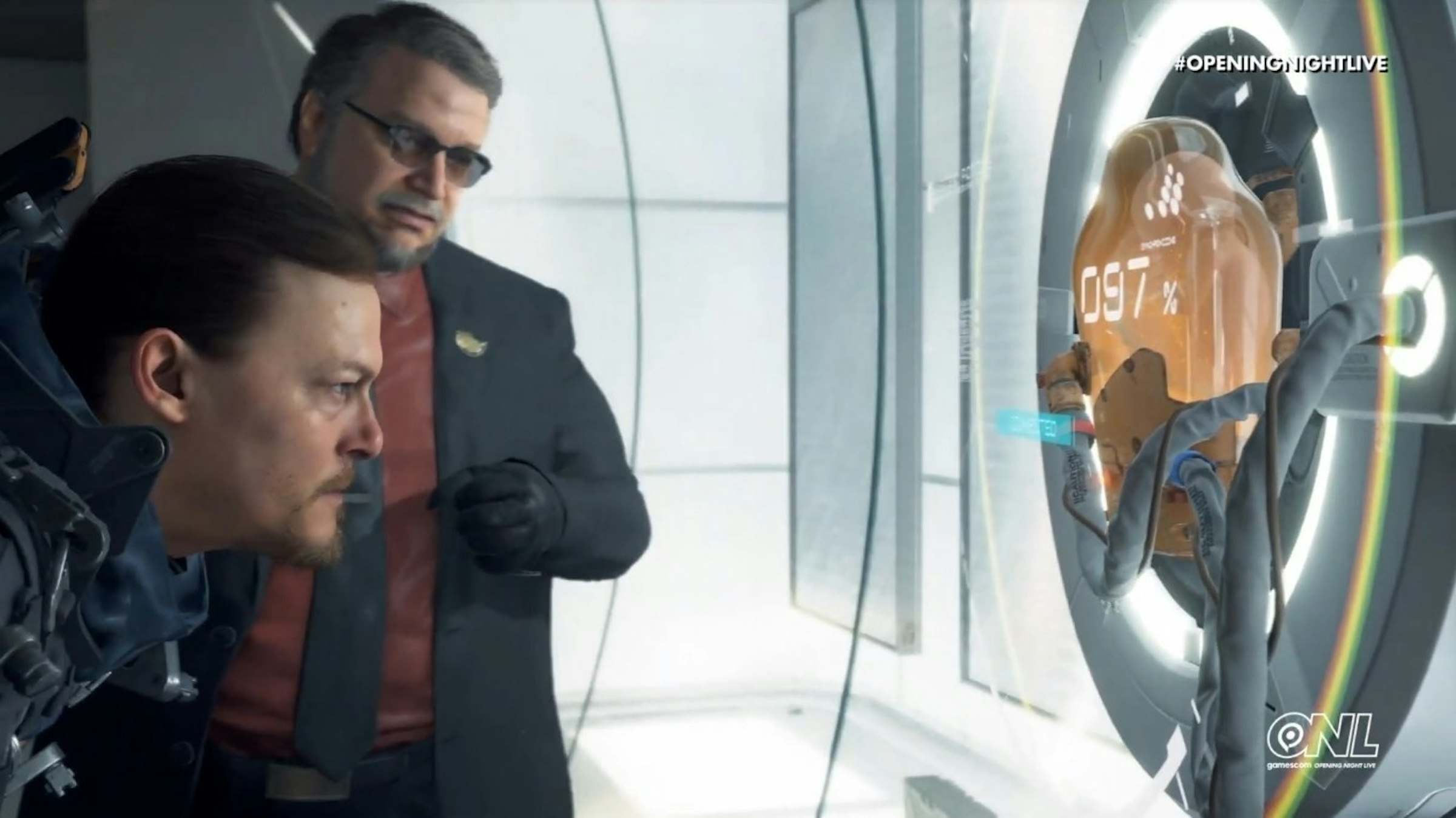 Hideo Kojima, Death Stranding, Video Games, 2019 Gamescom, Cologne, Game producer, Video, 2019, Emulator, , , Suit, Automotive design, Photography, Gentleman, Art