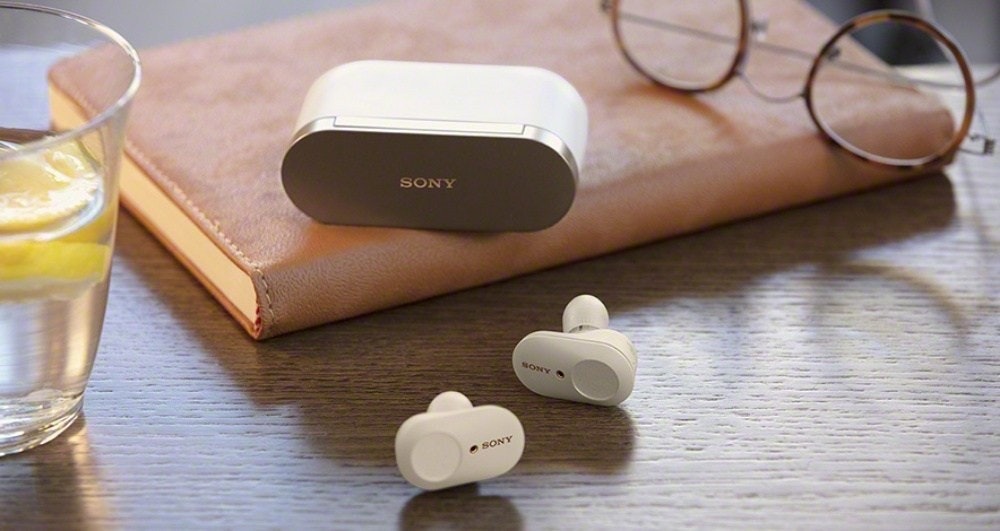 , Wireless, AirPods, Sound, Sony WF-1000X, Sony Corporation, , Tek.no, elago AirPods Silicone Case, Earplug, , Audio equipment, Electronic device, Technology, Electronics, Gadget, Glasses